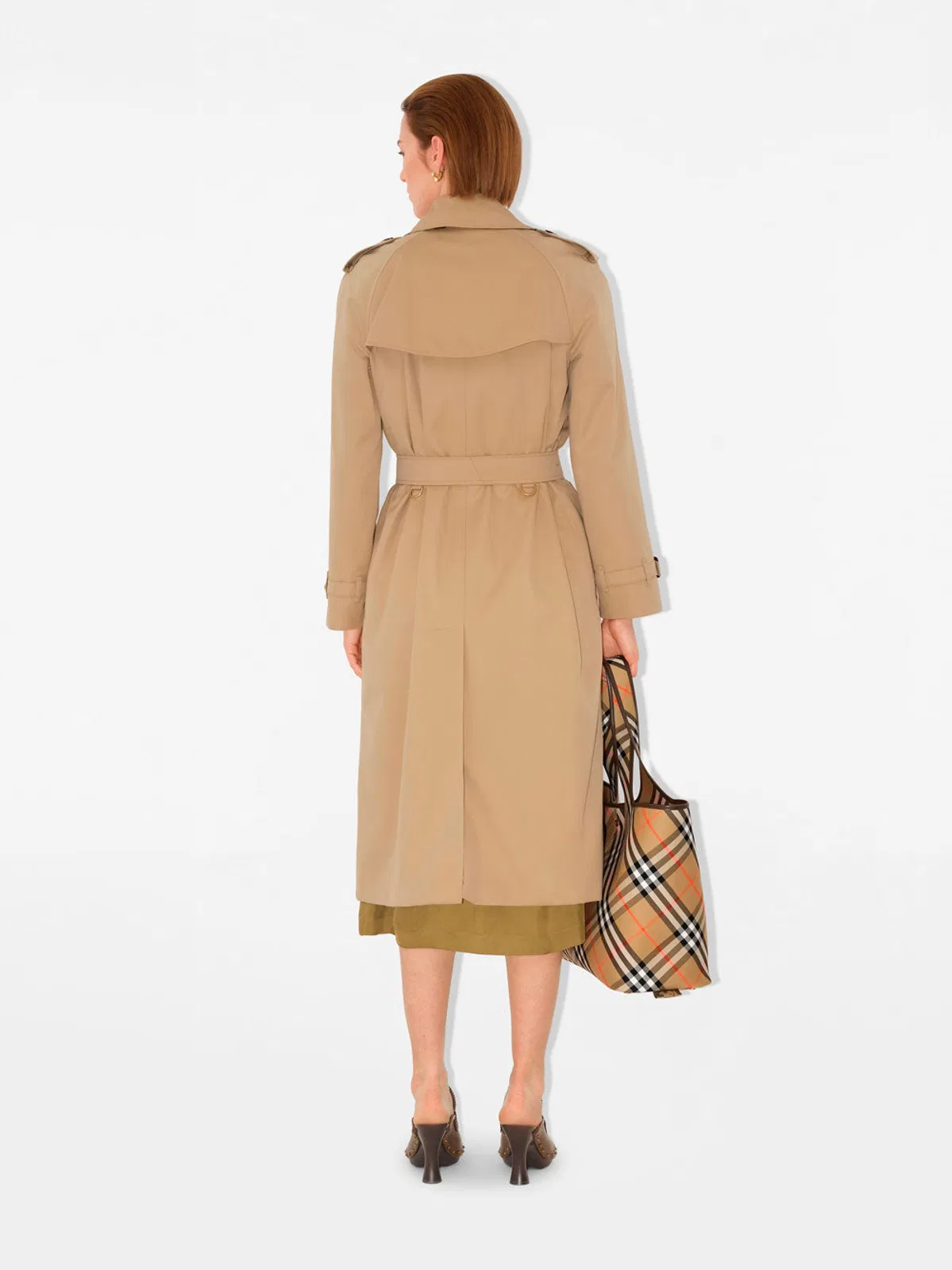 Burberry Long Waterloo Heritage Trench Coat
