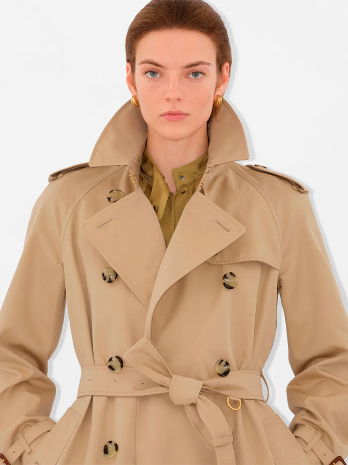 Burberry Long Waterloo Heritage Trench Coat