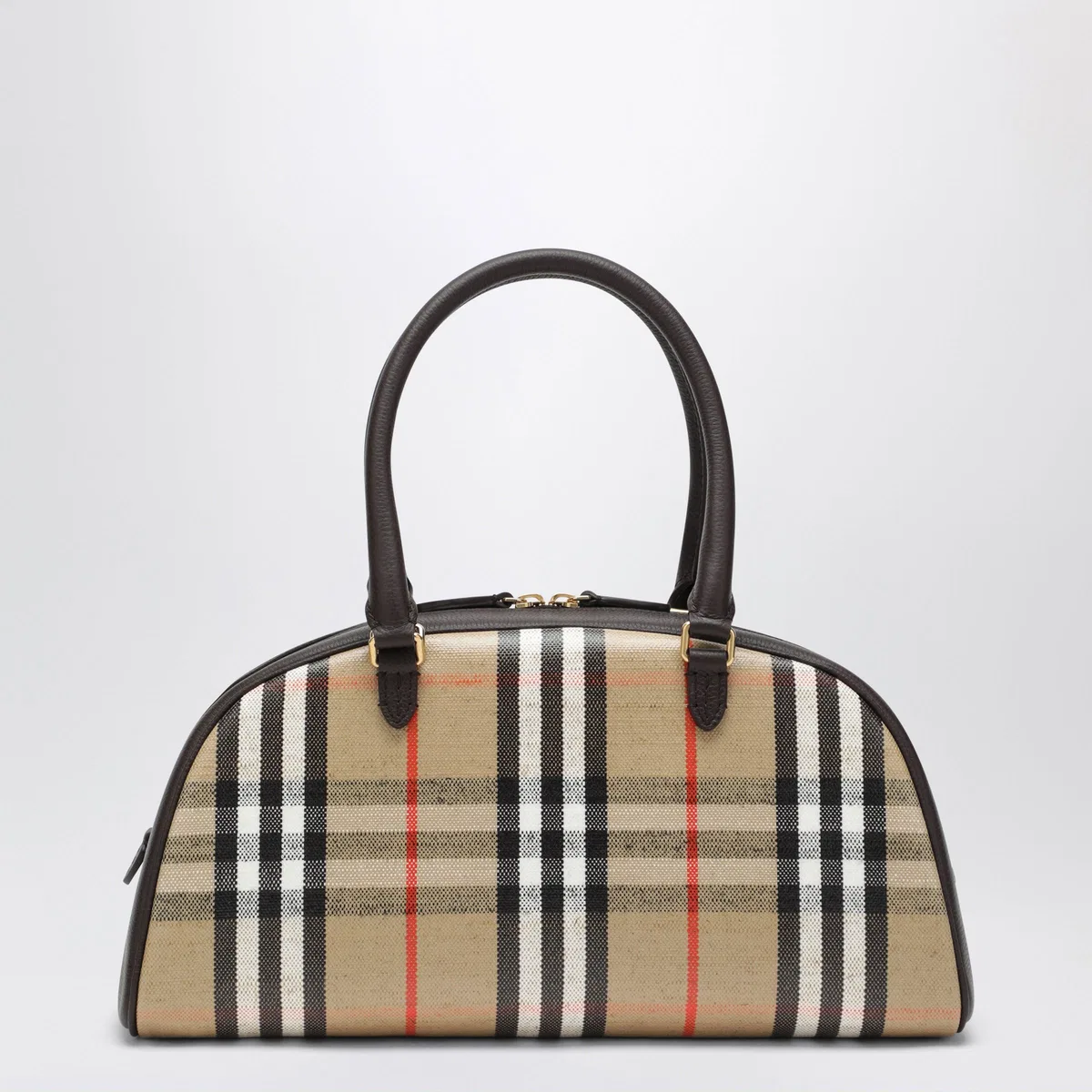 Burberry Sand Highlands Check Bag