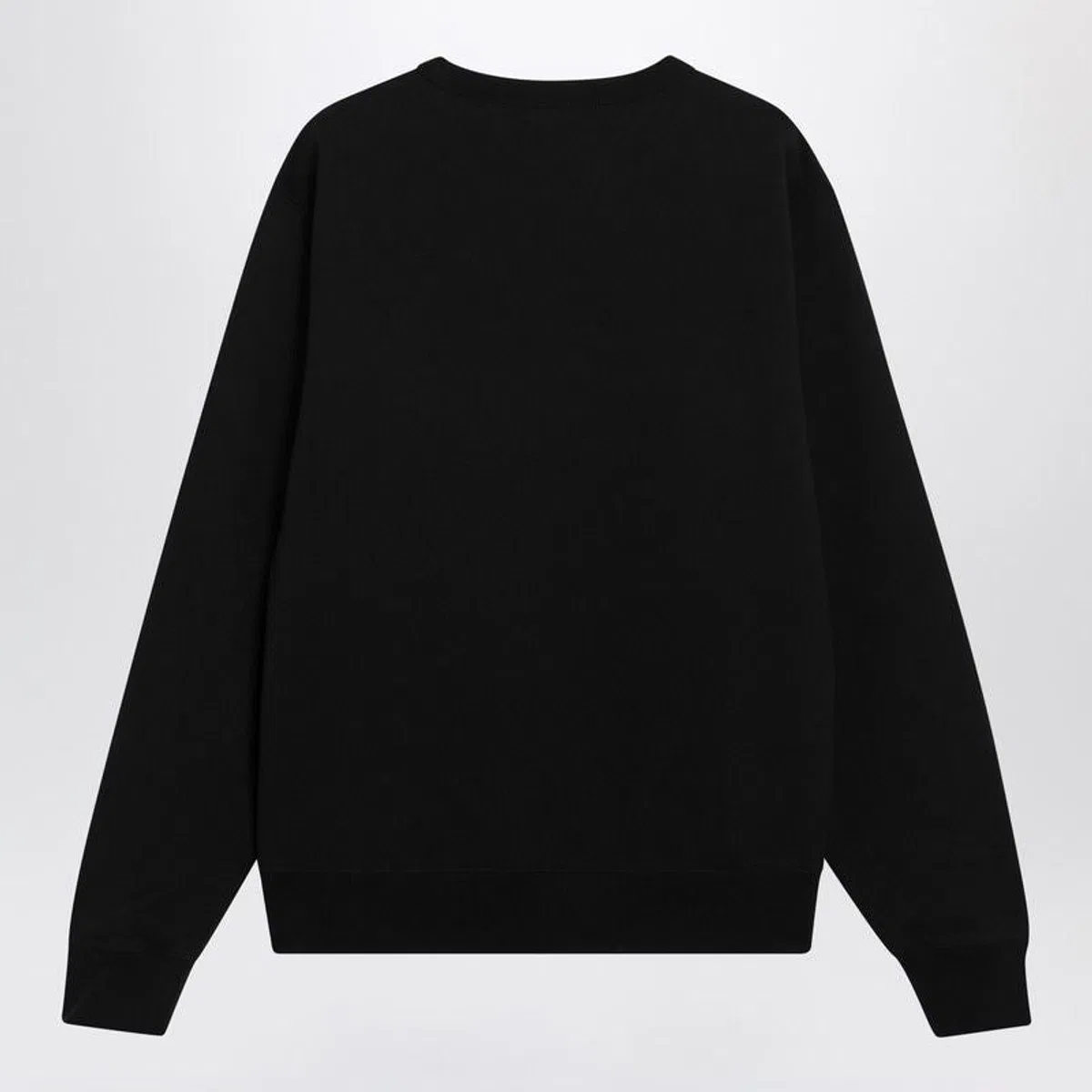 Burberry Black Slim Cotton Terryeffect Sweatshirt