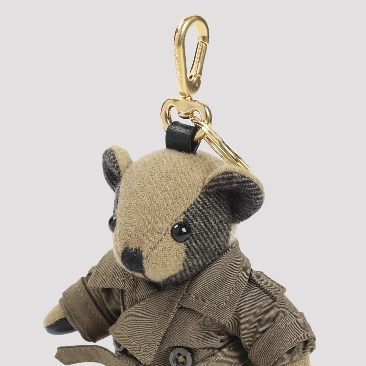 Burberry Thomas Bear Keychain Brown Trench Coat