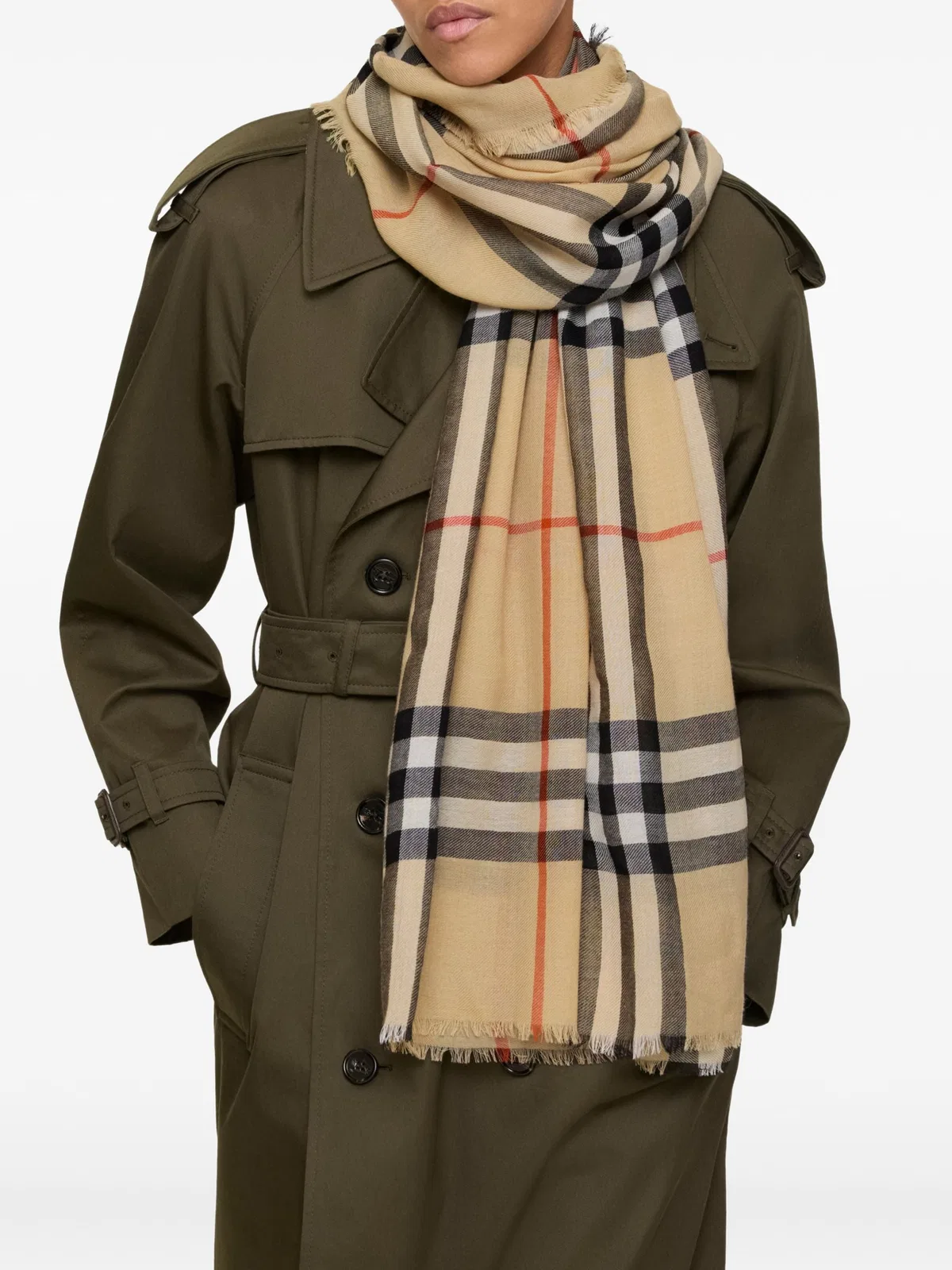 Burberry Mu Gc Lightweight Wool