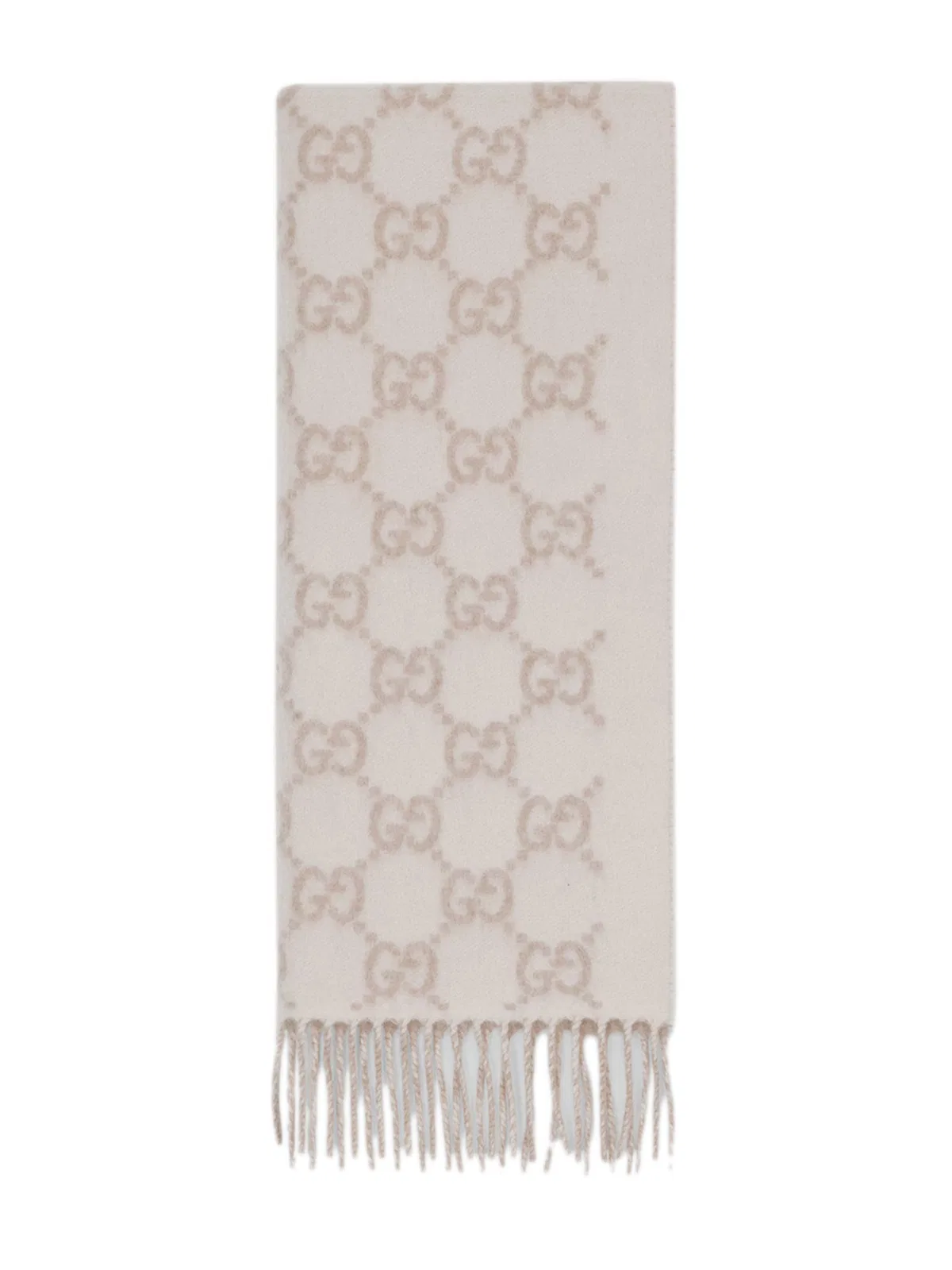 Gucci Embroidered Cashmere Reversible Scarf