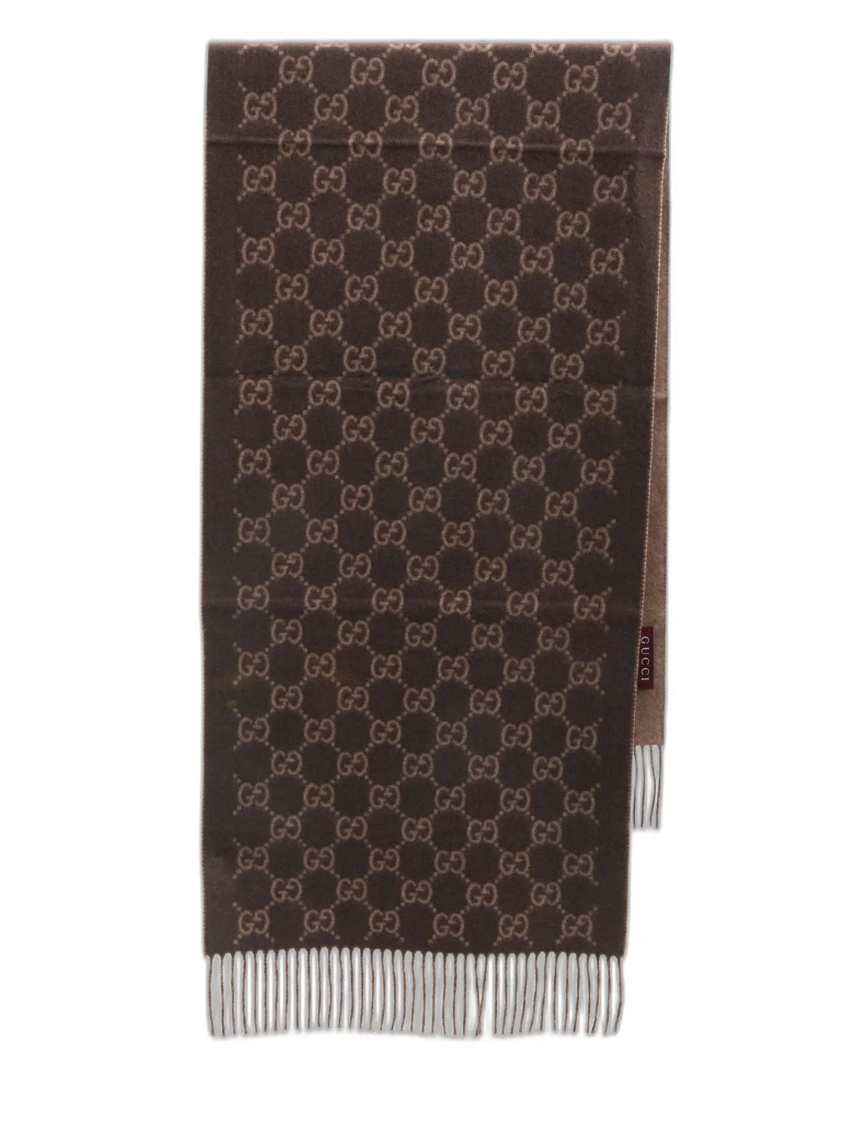 Gucci Embroidered Cashmere Scarf