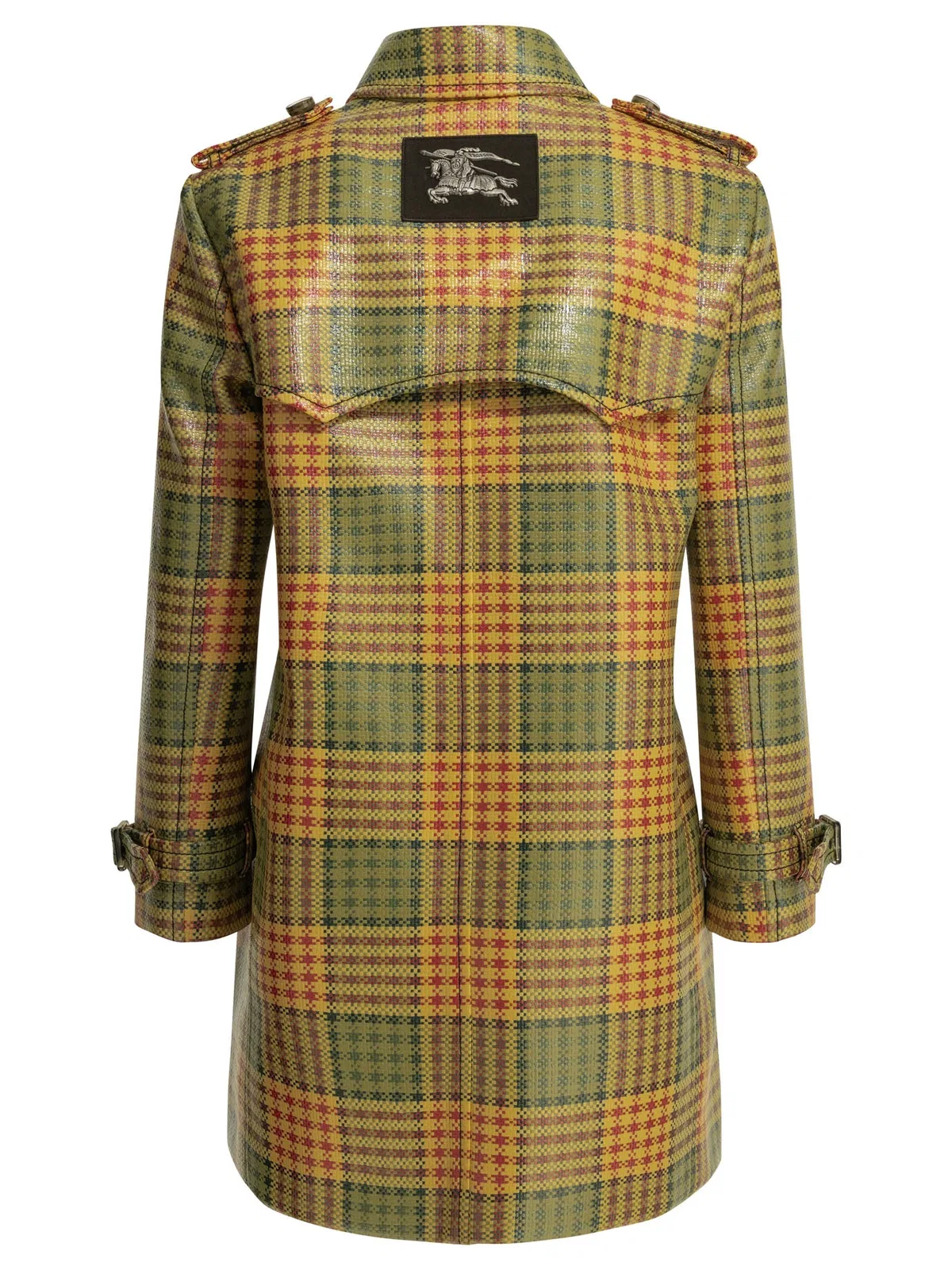 Burberry Summerside Check Yellow Polyester Nylon
