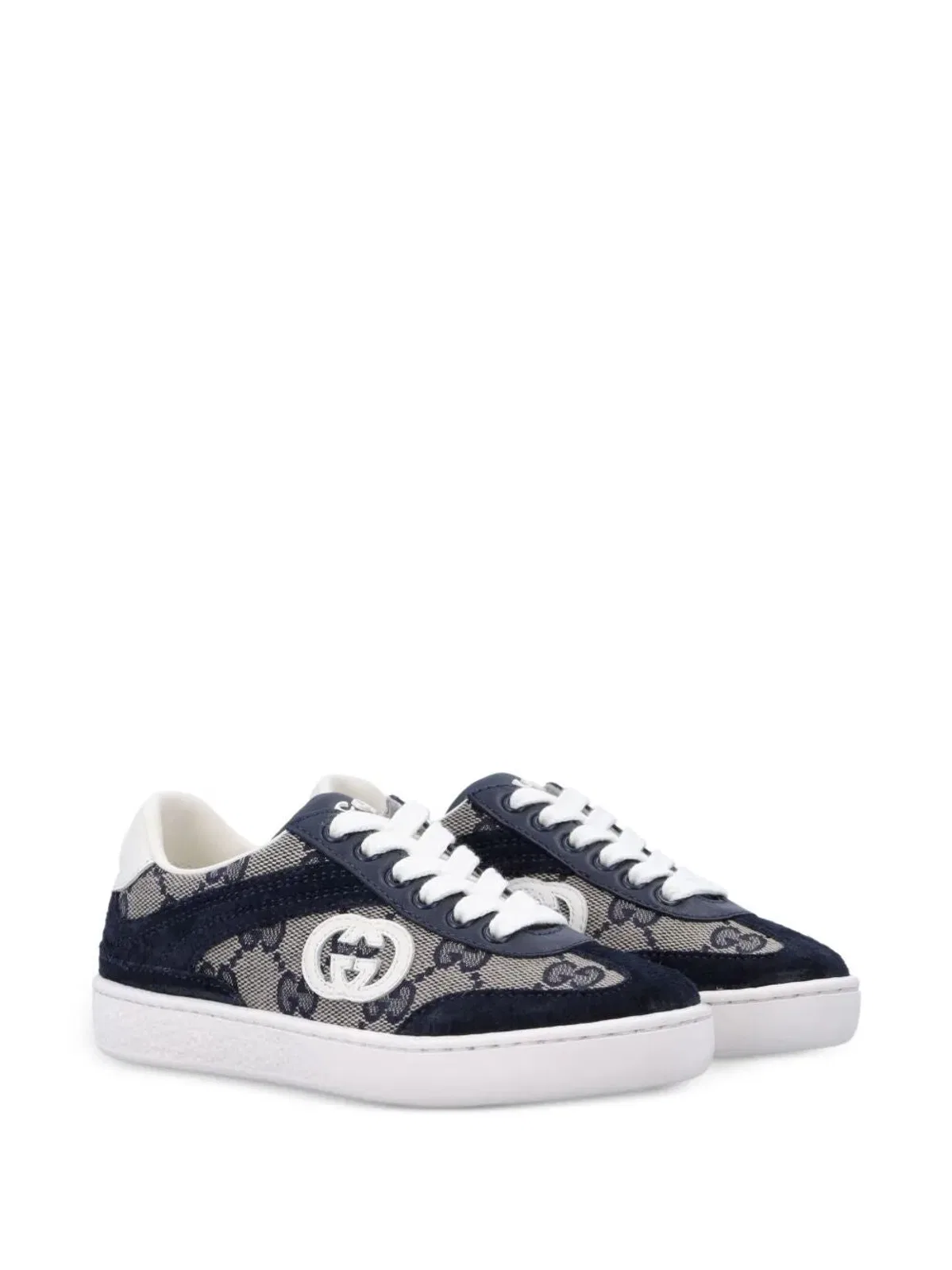 Gucci Kids Leather Sneakers