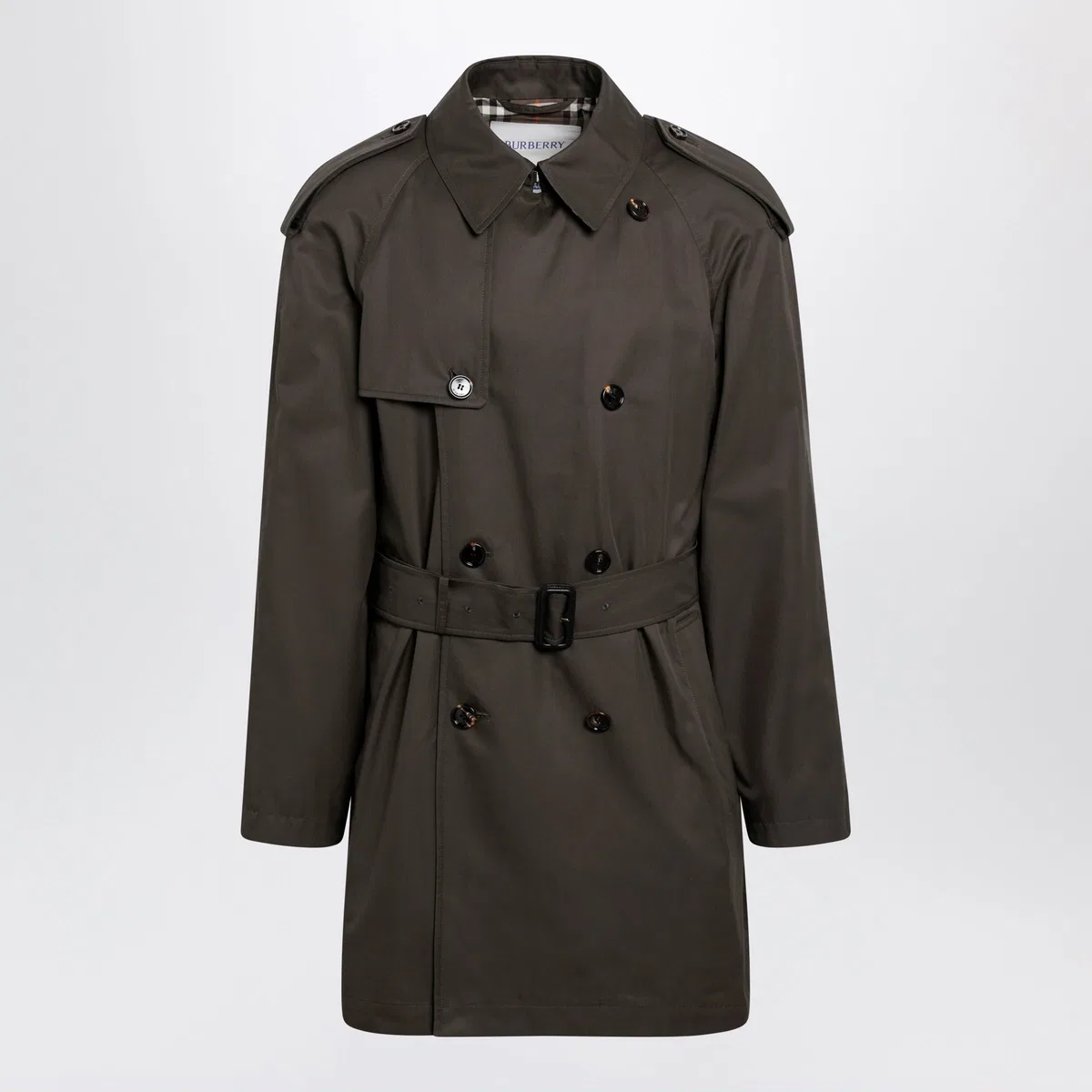 Burberry Leadenham Mid-Length Gabardine Trench Co