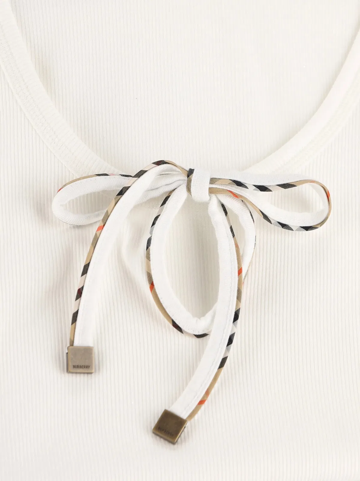 Burberry Tie-Fastening Top