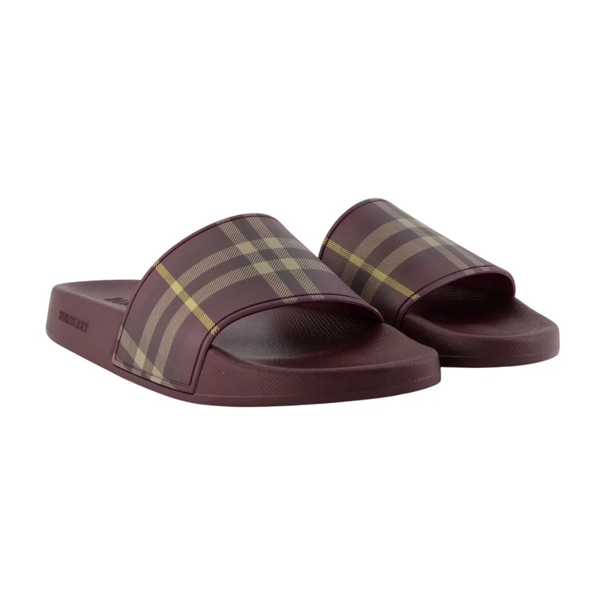 Burberry Furley Large Check Sandals