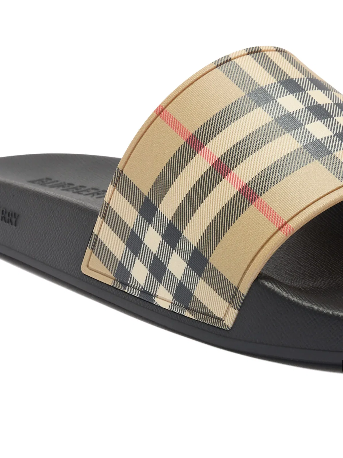 Burberry Check Slides