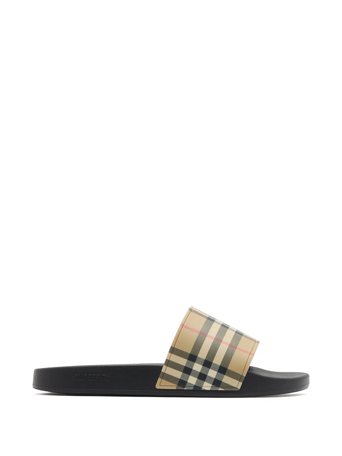 Burberry Check Slides