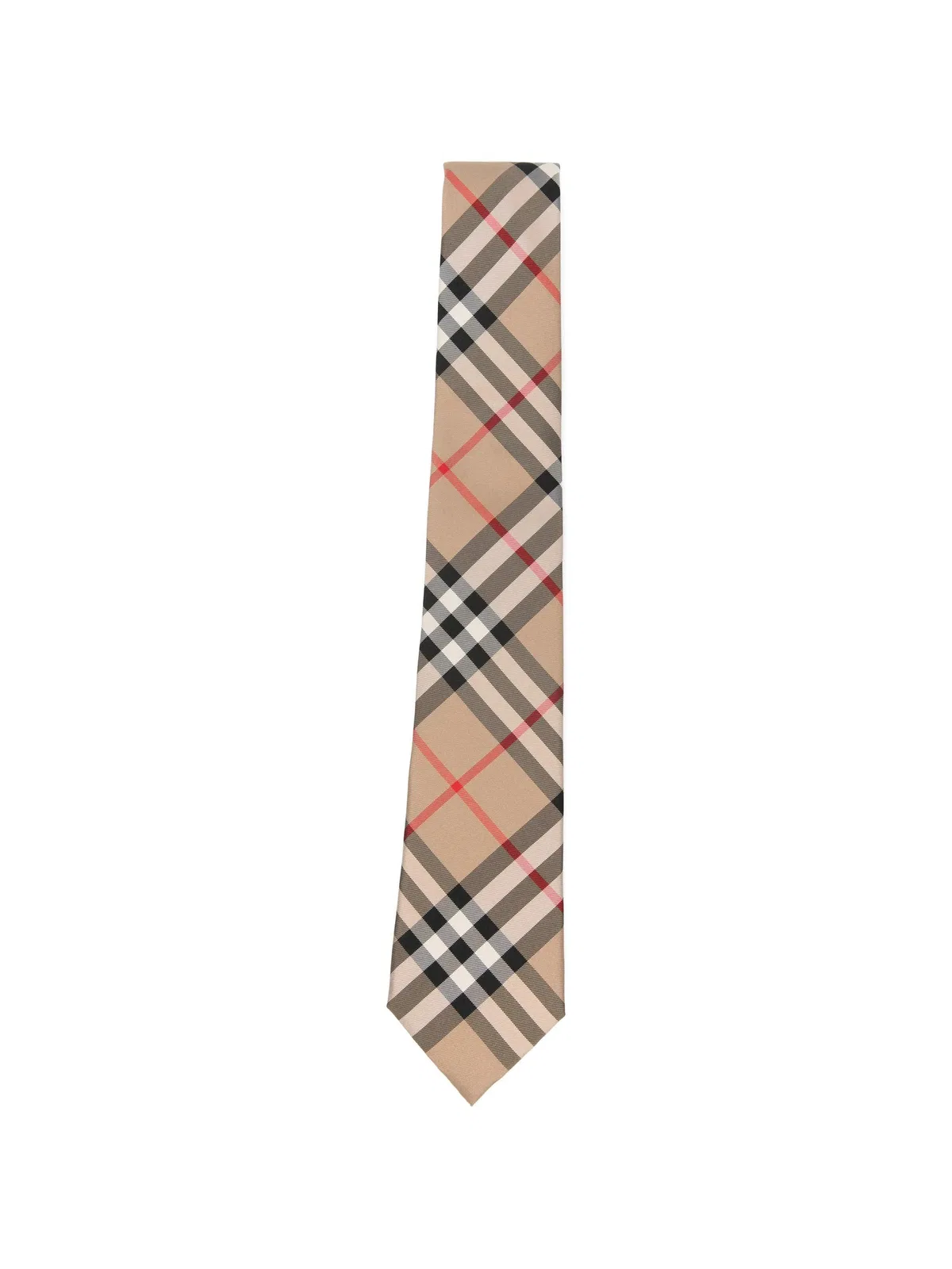 Burberry Check Silk Tie