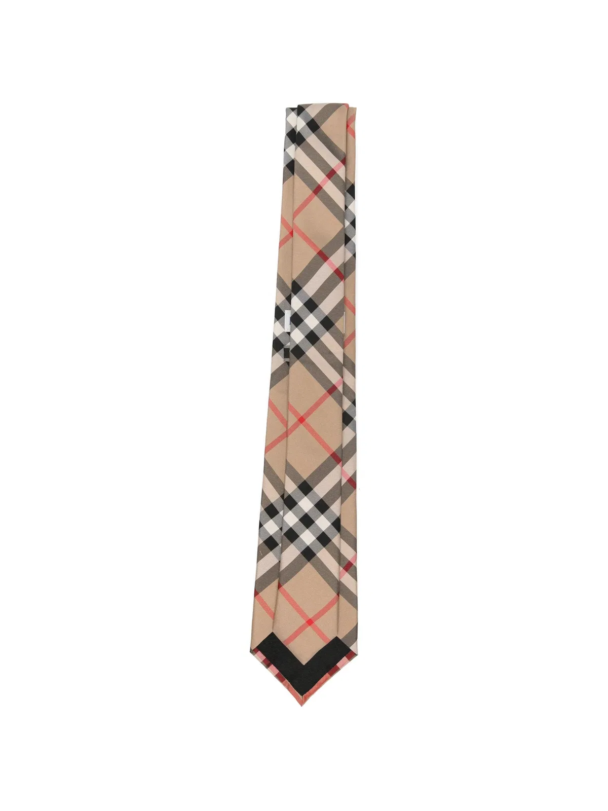 Burberry Check Silk Tie