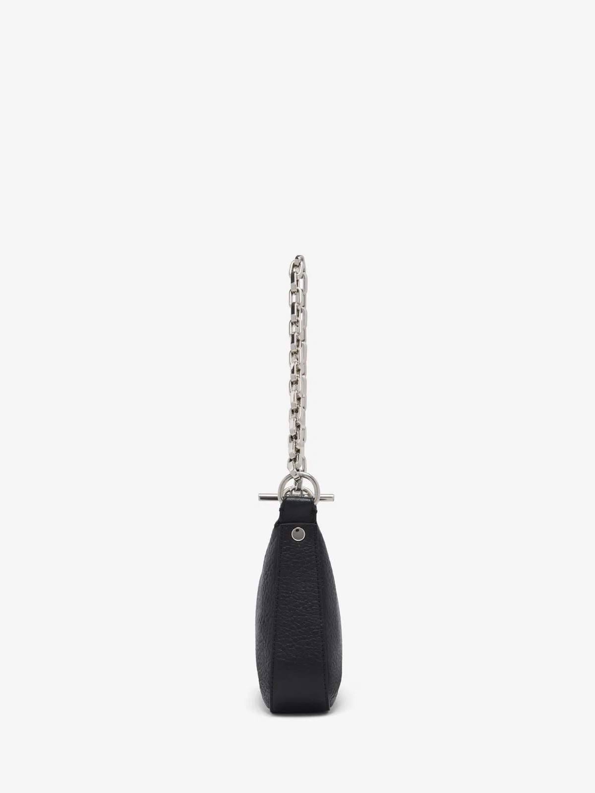Alexander Mcqueen Women's Mini T-Bar Pouch In Oxblood