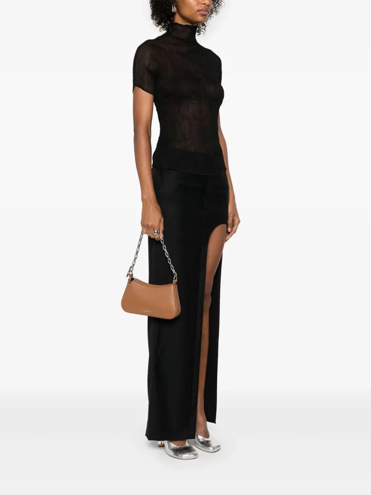 Alexander Mcqueen Grainy Lamb Leather Pouch