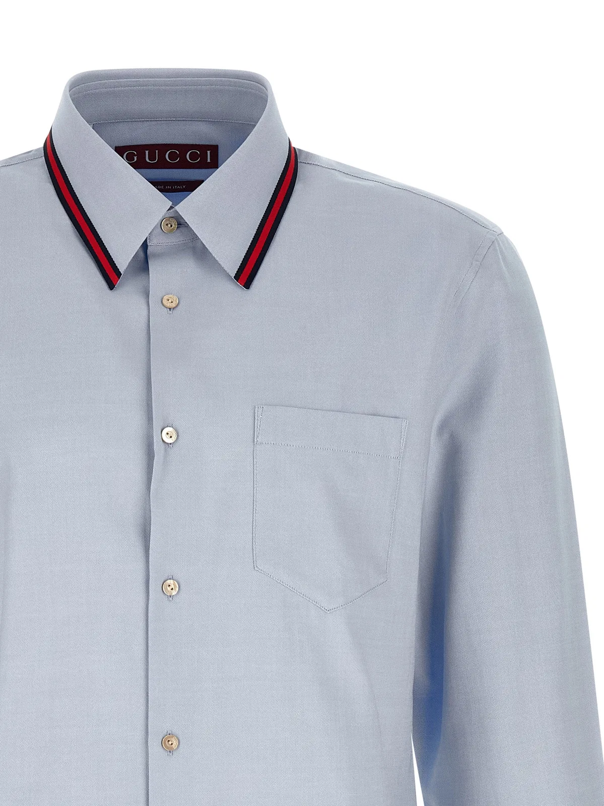 Gucci 'Web' Collar Shirt