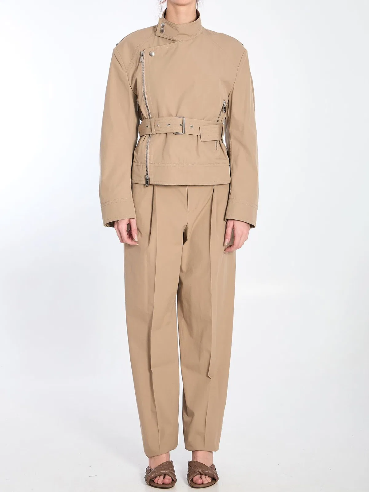 Bottega Veneta Zippered Cotton Jacket