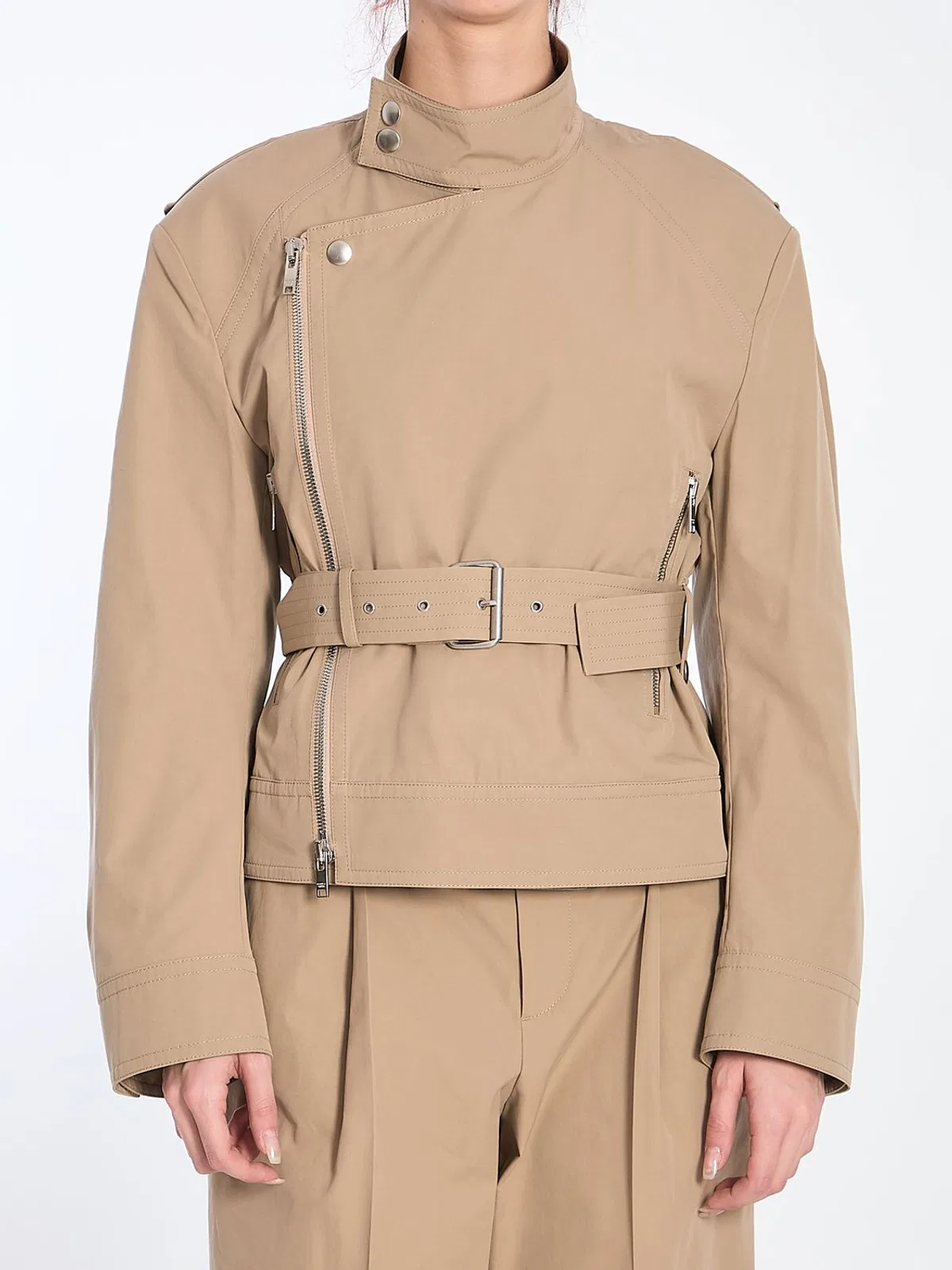 Bottega Veneta Zippered Cotton Jacket