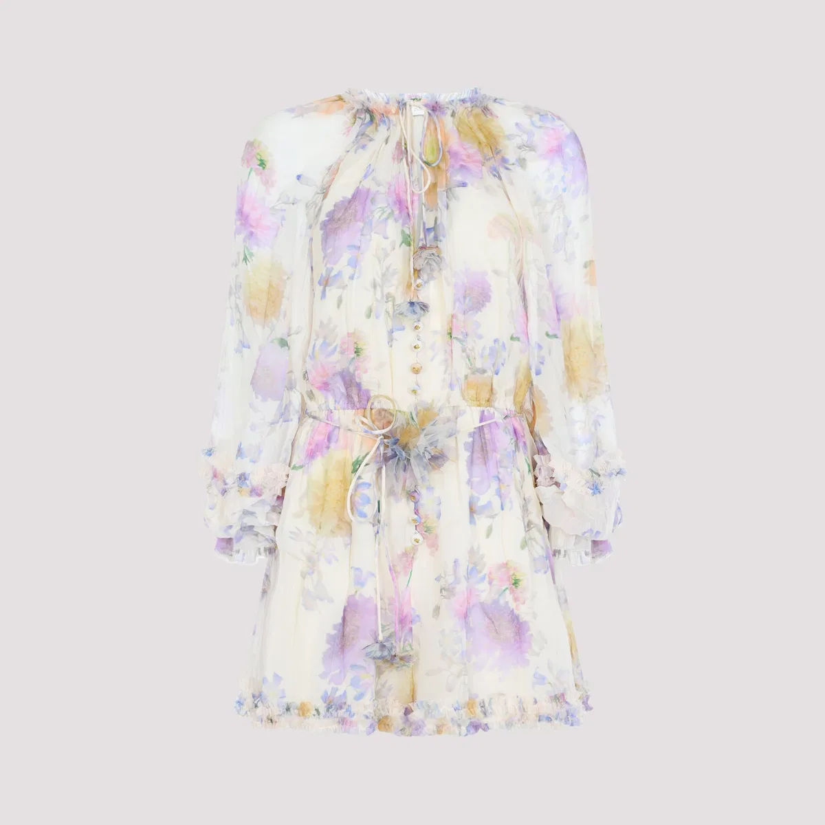 Zimmermann Luna Ruffle Playsuit