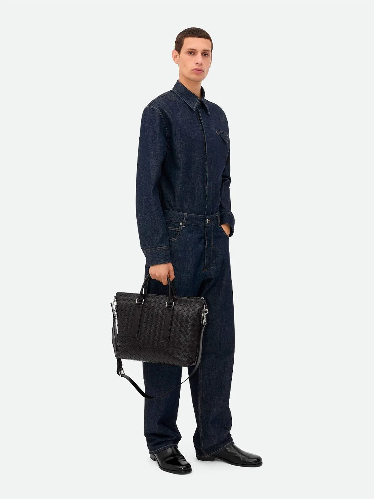 Bottega Veneta Braided Soft Briefcase