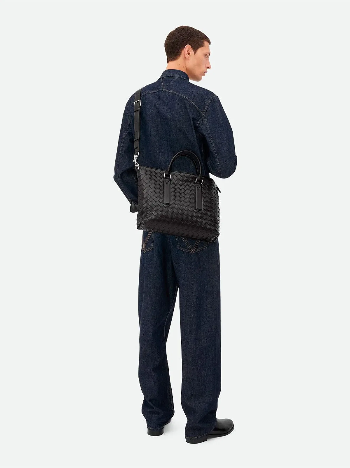 Bottega Veneta Braided Soft Briefcase
