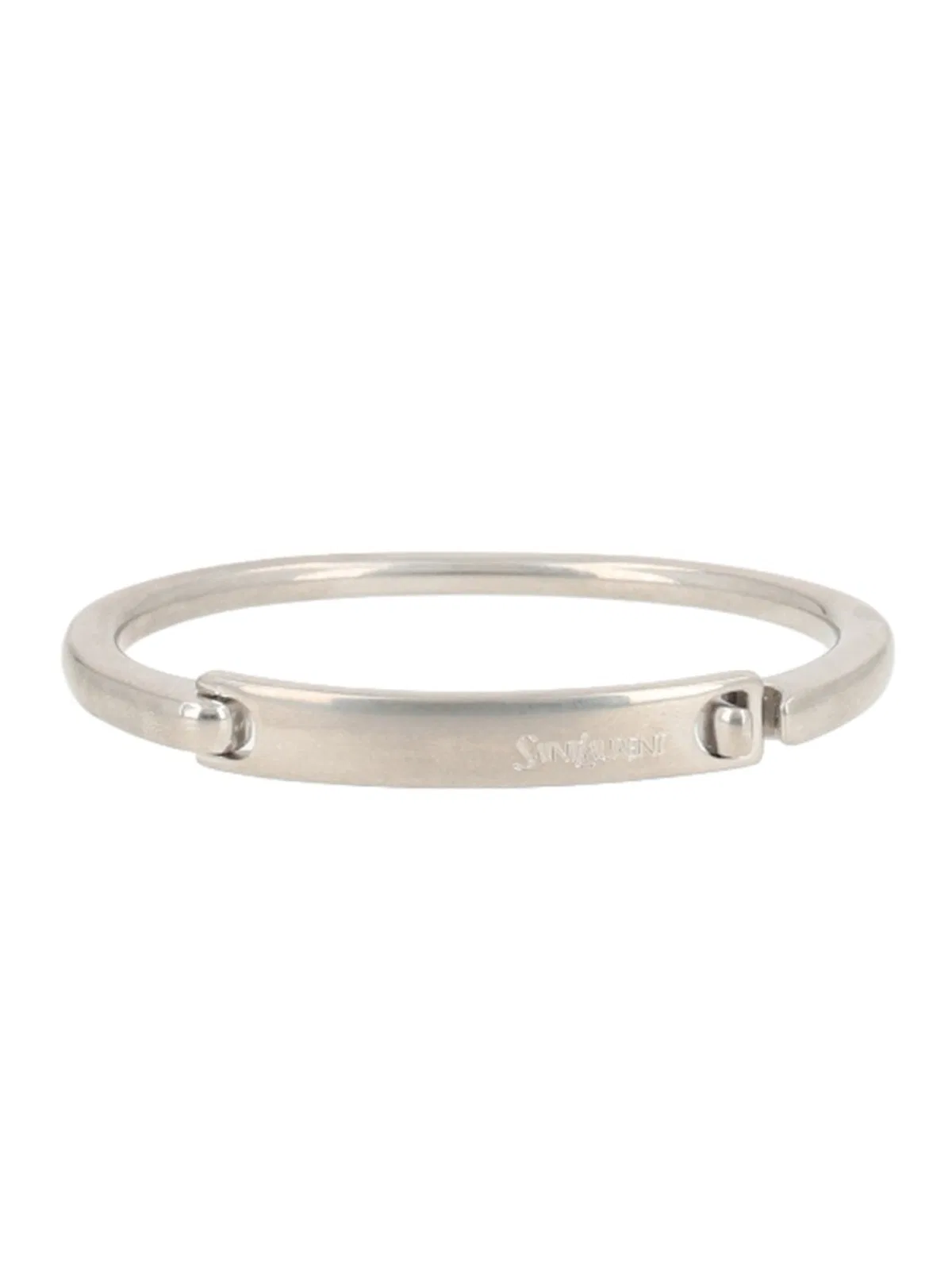 Saint Laurent Bracciale Con Logo