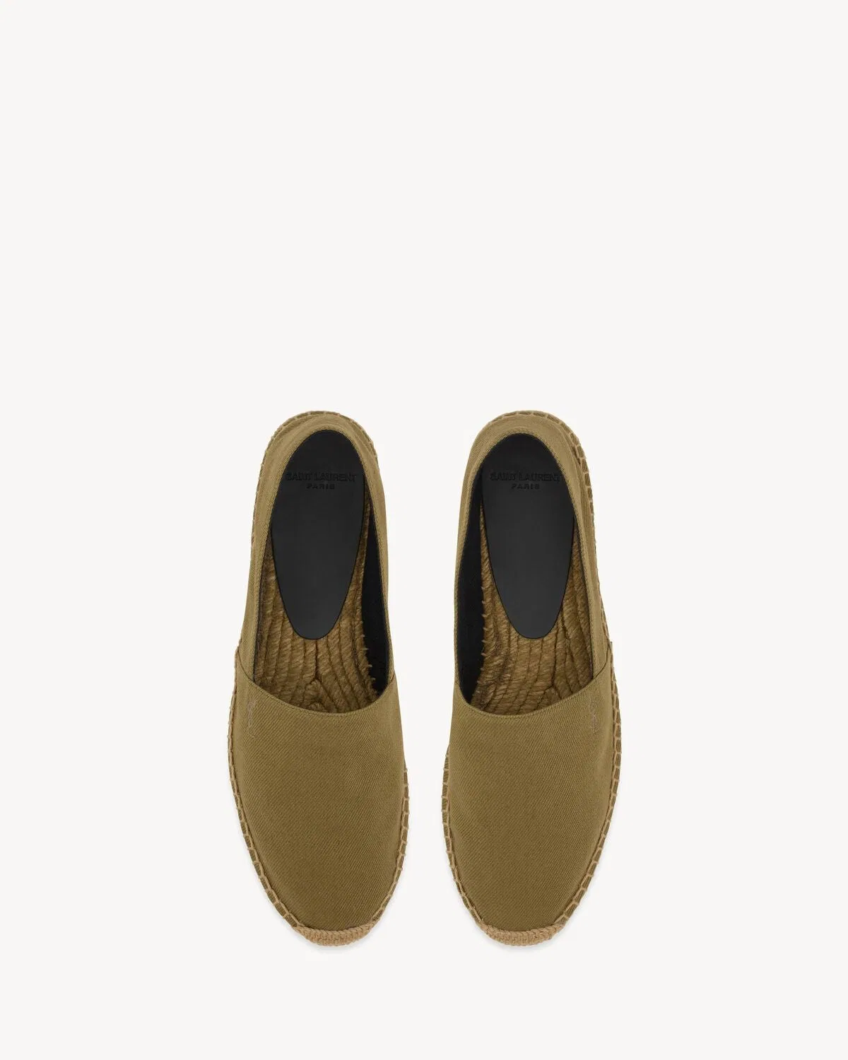 Saint Laurent Cotton Gabardine Espadrille