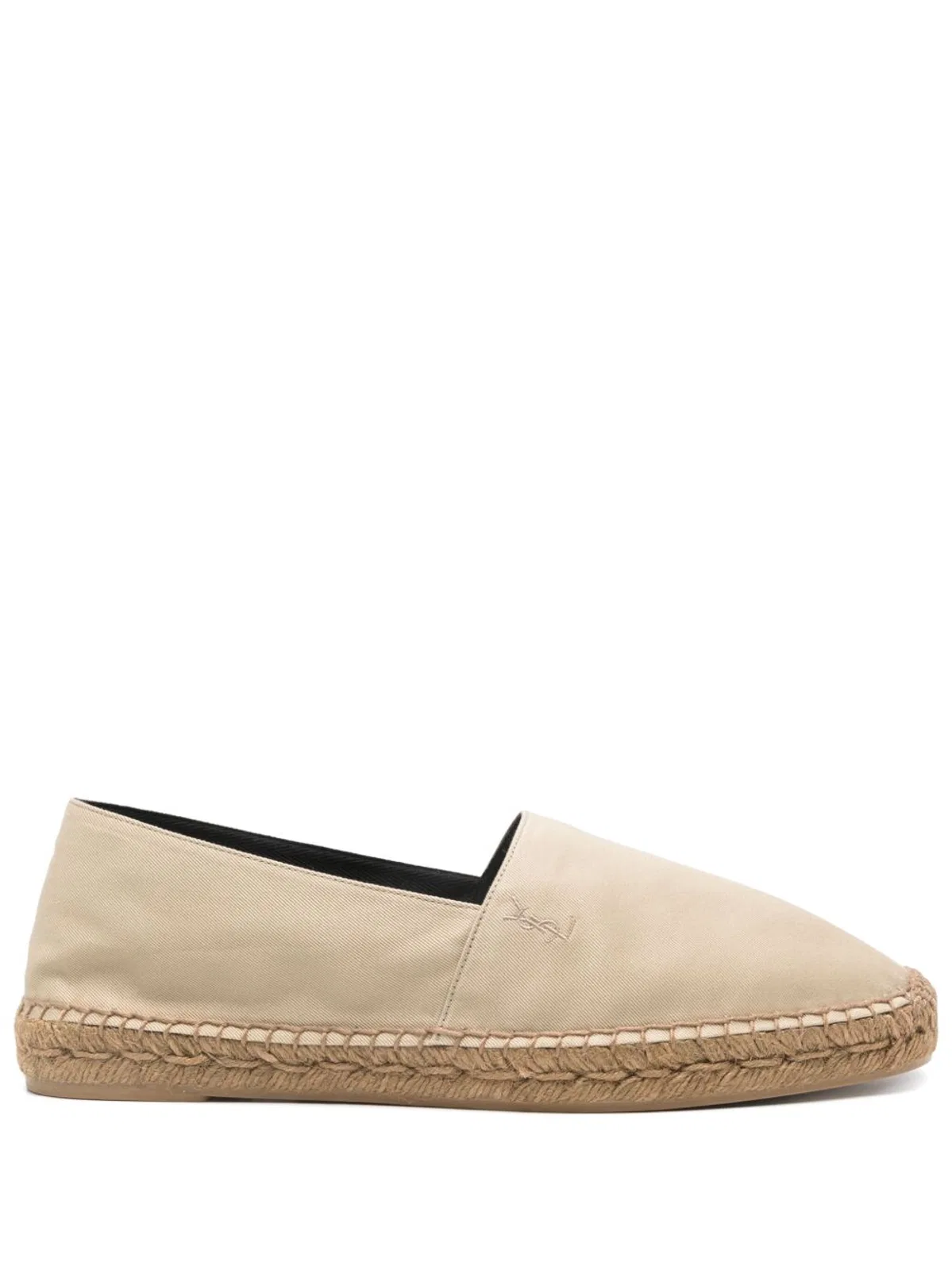 Saint Laurent Cotton Gabardine Espadrille