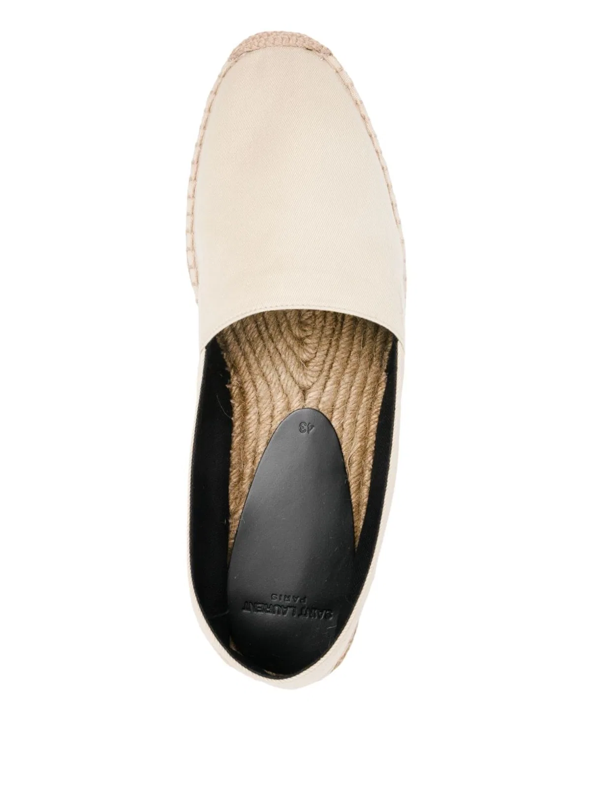Saint Laurent Cotton Gabardine Espadrille