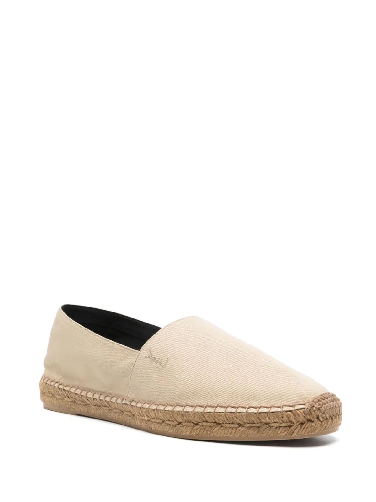 Saint Laurent Cotton Gabardine Espadrille