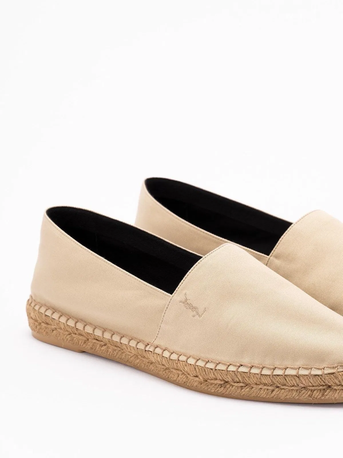Saint Laurent Cotton Gabardine Espadrille
