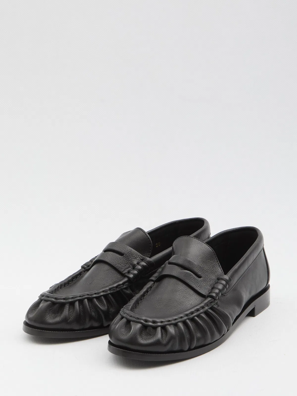 Saint Laurent Leather Loafers