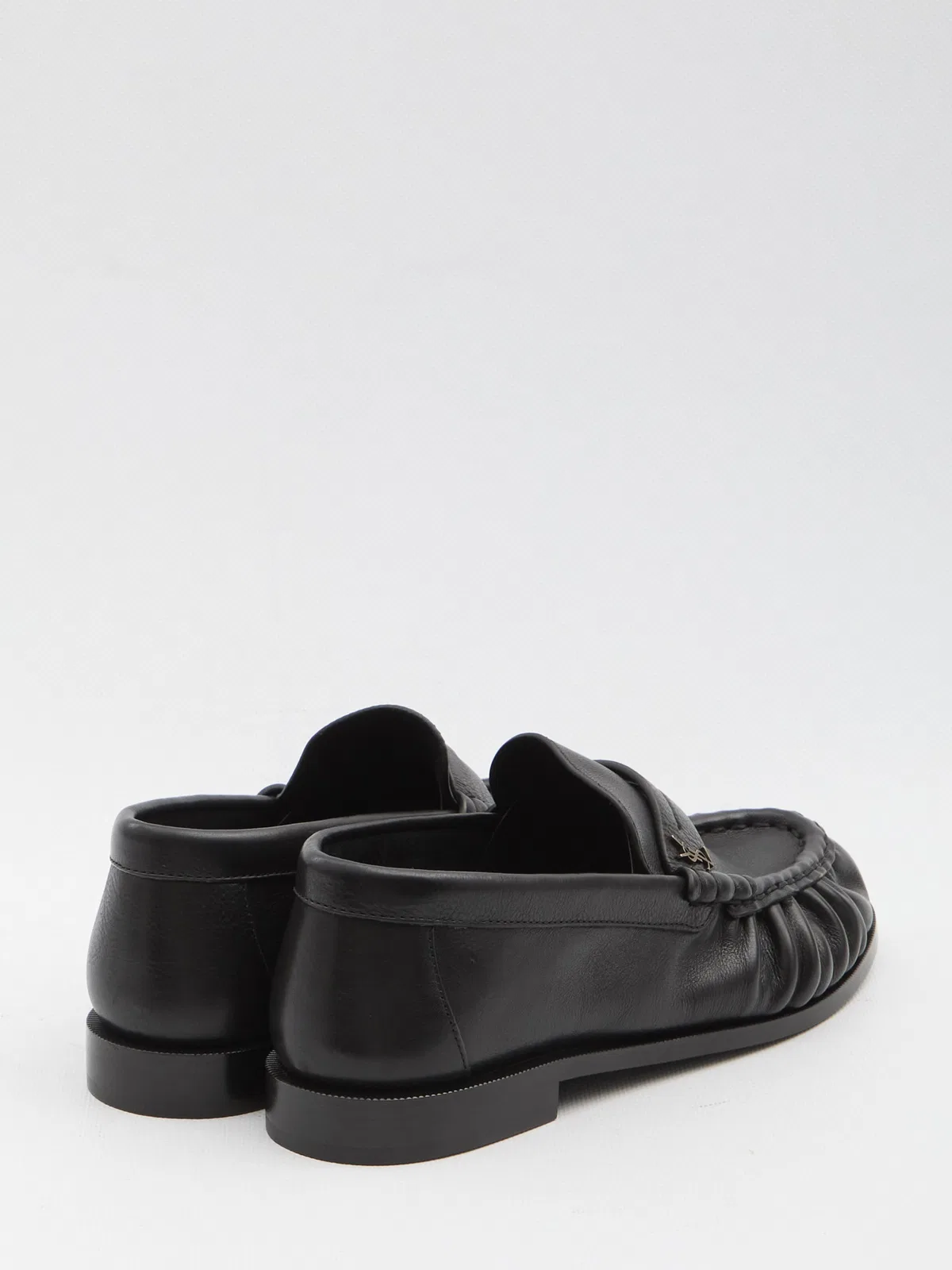 Saint Laurent Leather Loafers