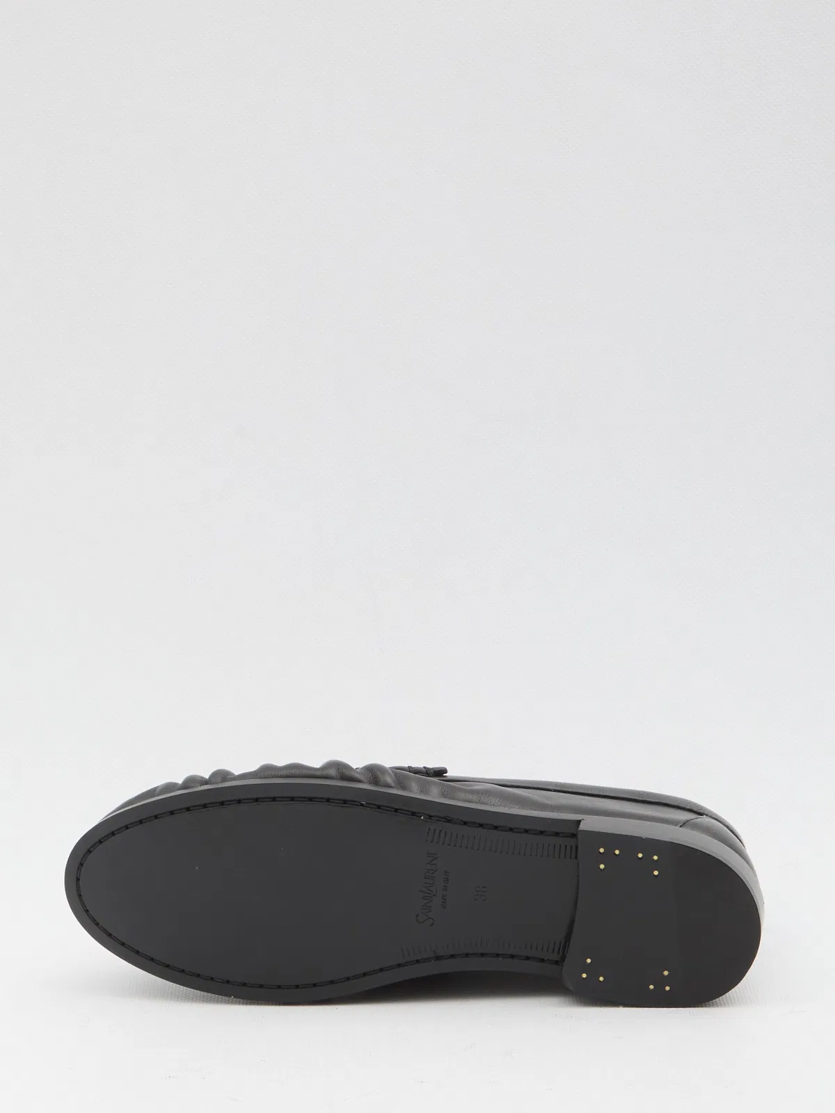 Saint Laurent Leather Loafers
