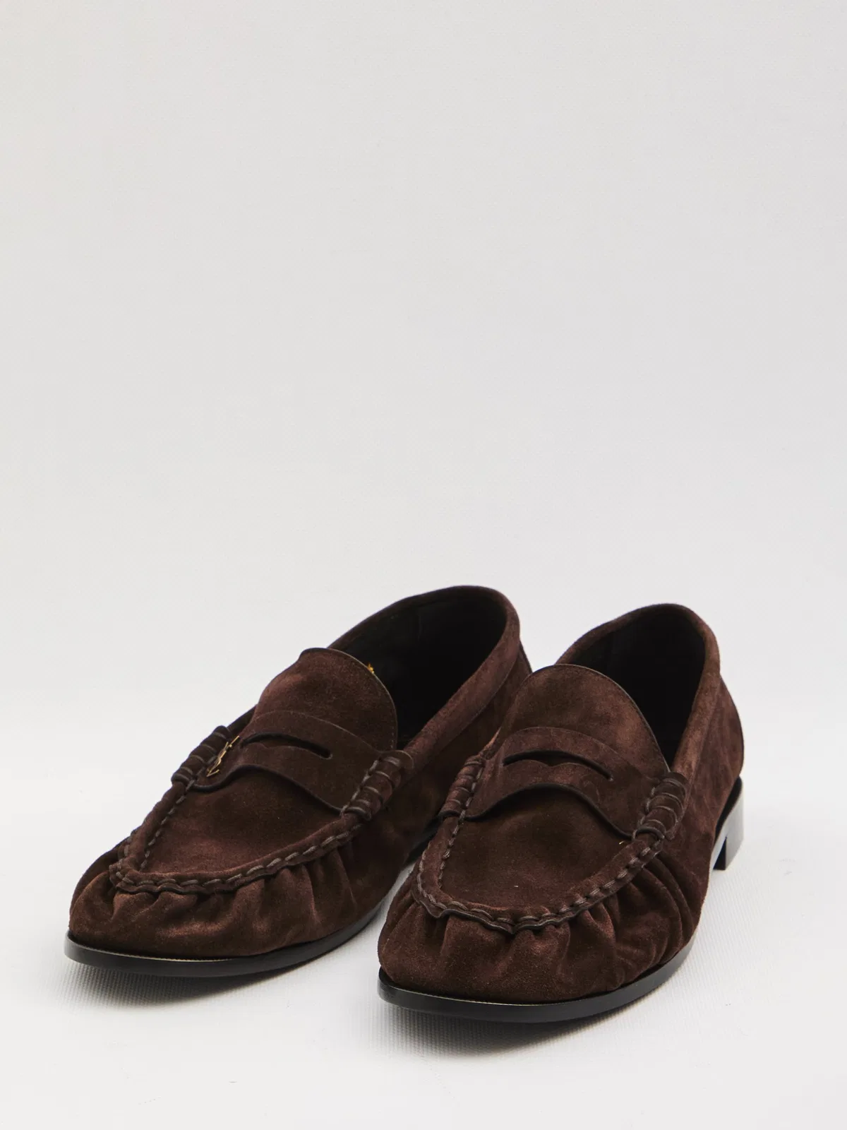 Saint Laurent Cassandre-Detail Loafers