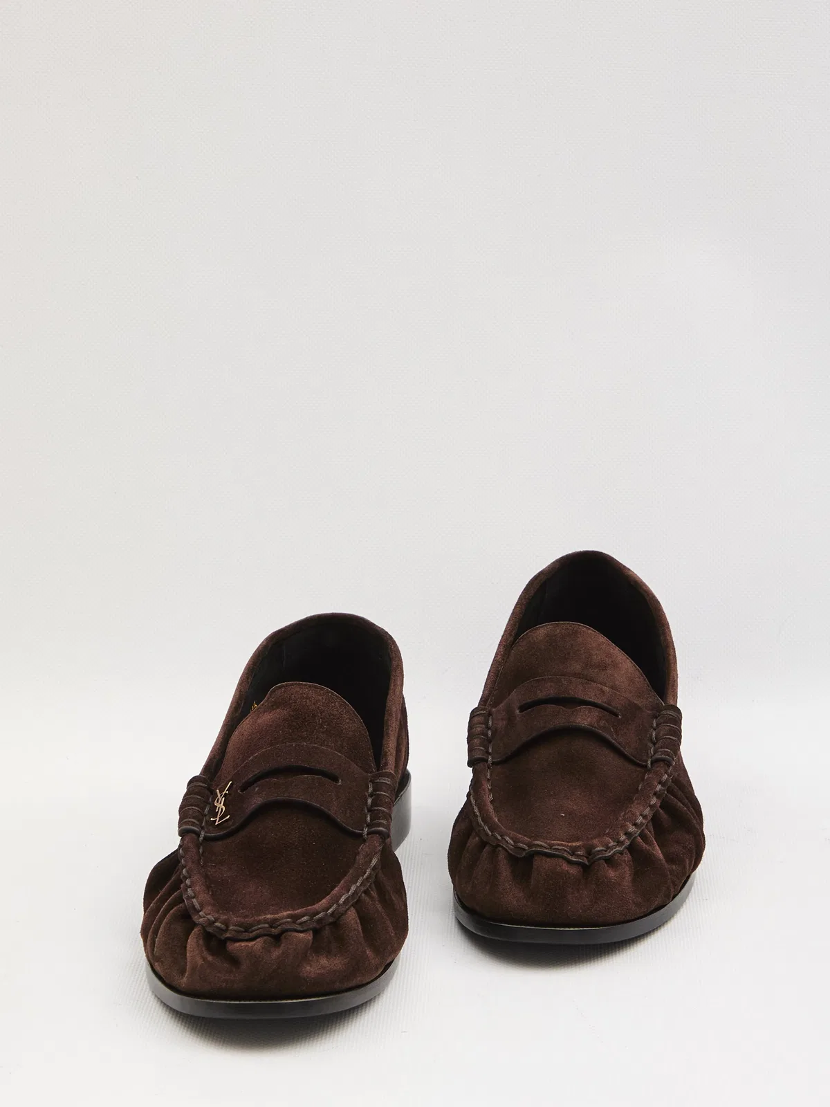 Saint Laurent Cassandre-Detail Loafers
