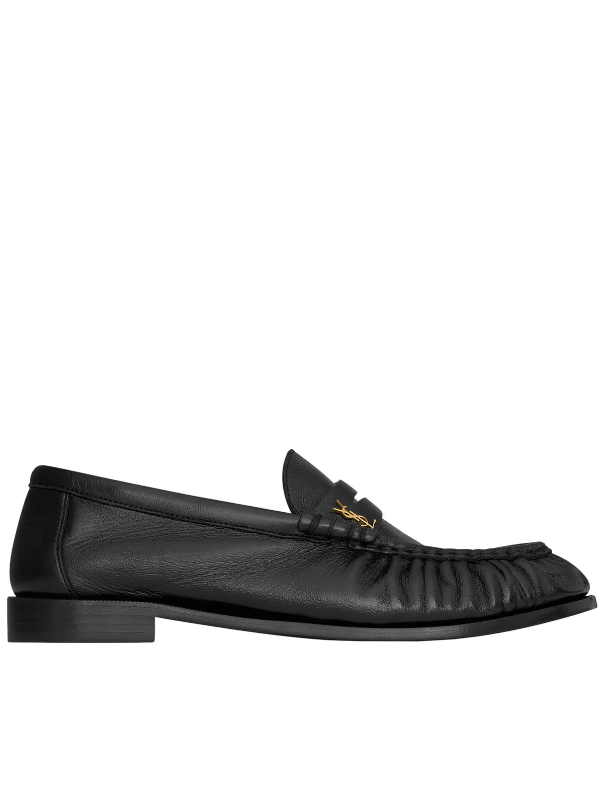 Saint Laurent Le Loafer Supple In Shiny Leather
