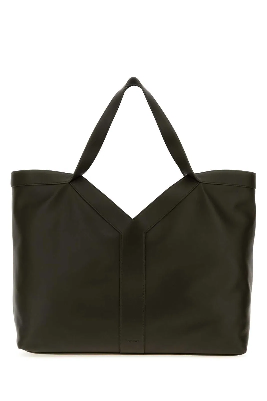 Saint Laurent Mud Leather Oversize Shopping Bag