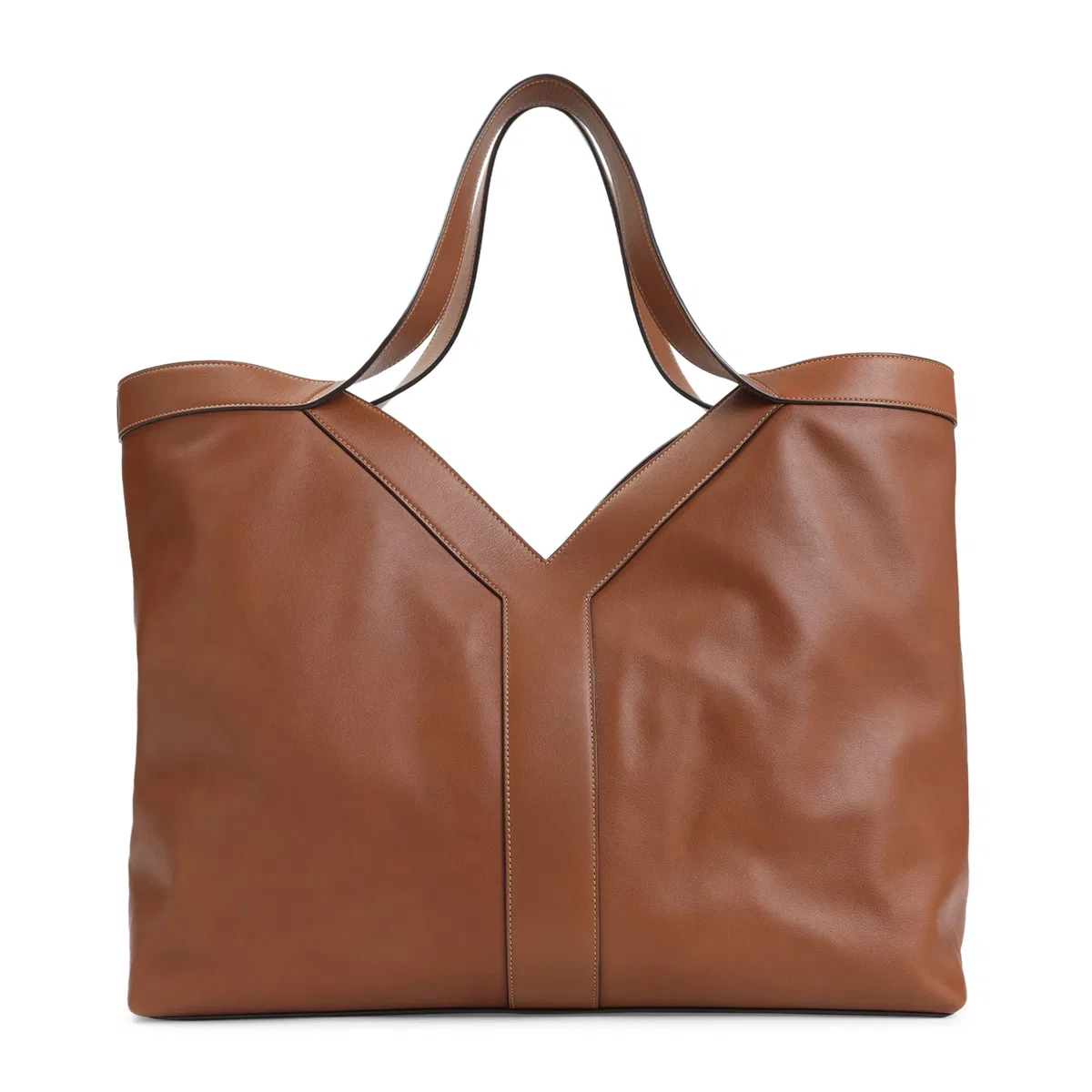 Saint Laurent Y Leather Tote Bag In A Large Size