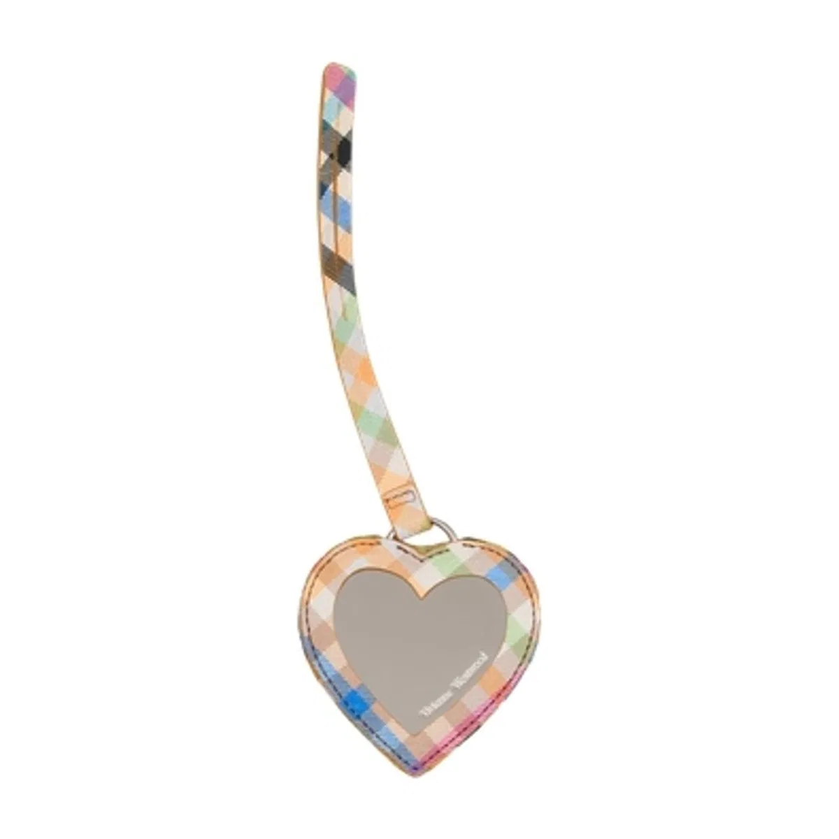 Vivienne Westwood Heart Mirror Charm Keychain