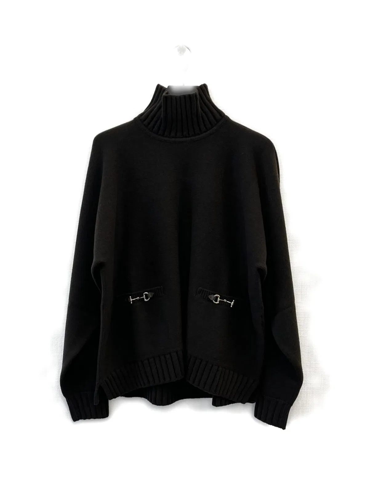 Gucci L/S Hg/Nk Top Ws/Wo Plain Stit