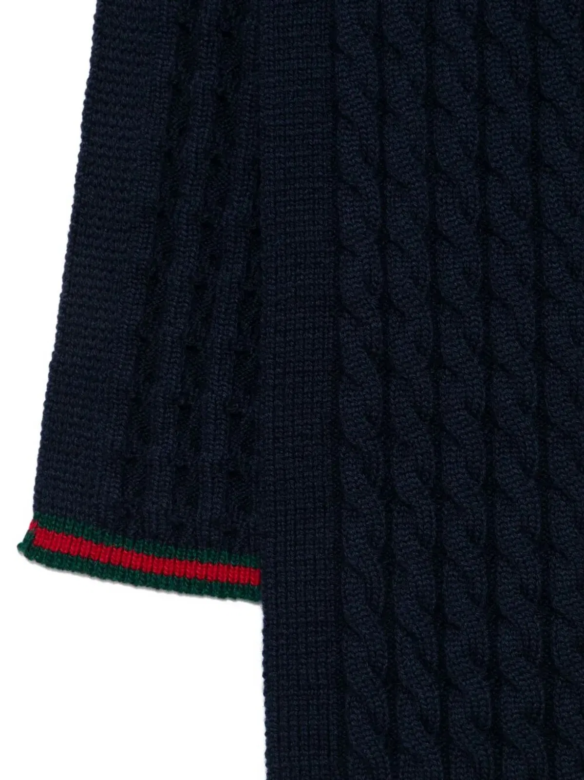 Gucci Kids Junior Long Tresy Tricot Scarf