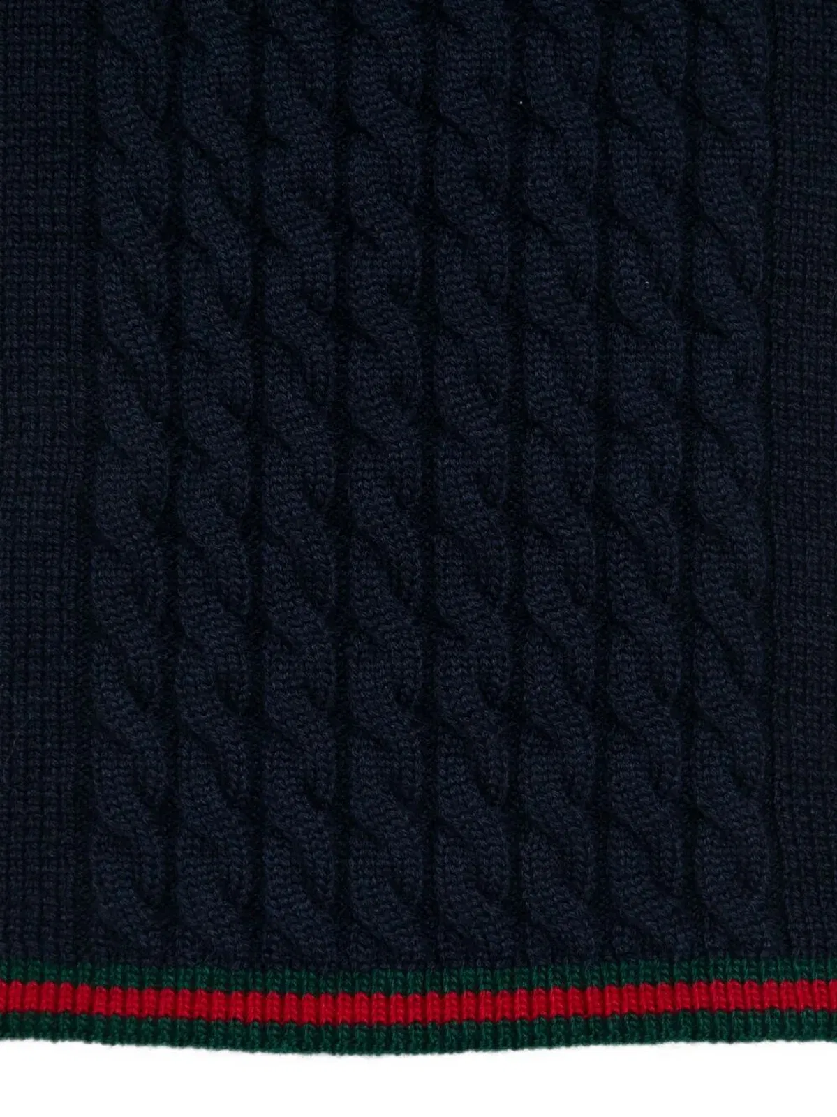 Gucci Kids Junior Long Tresy Tricot Scarf