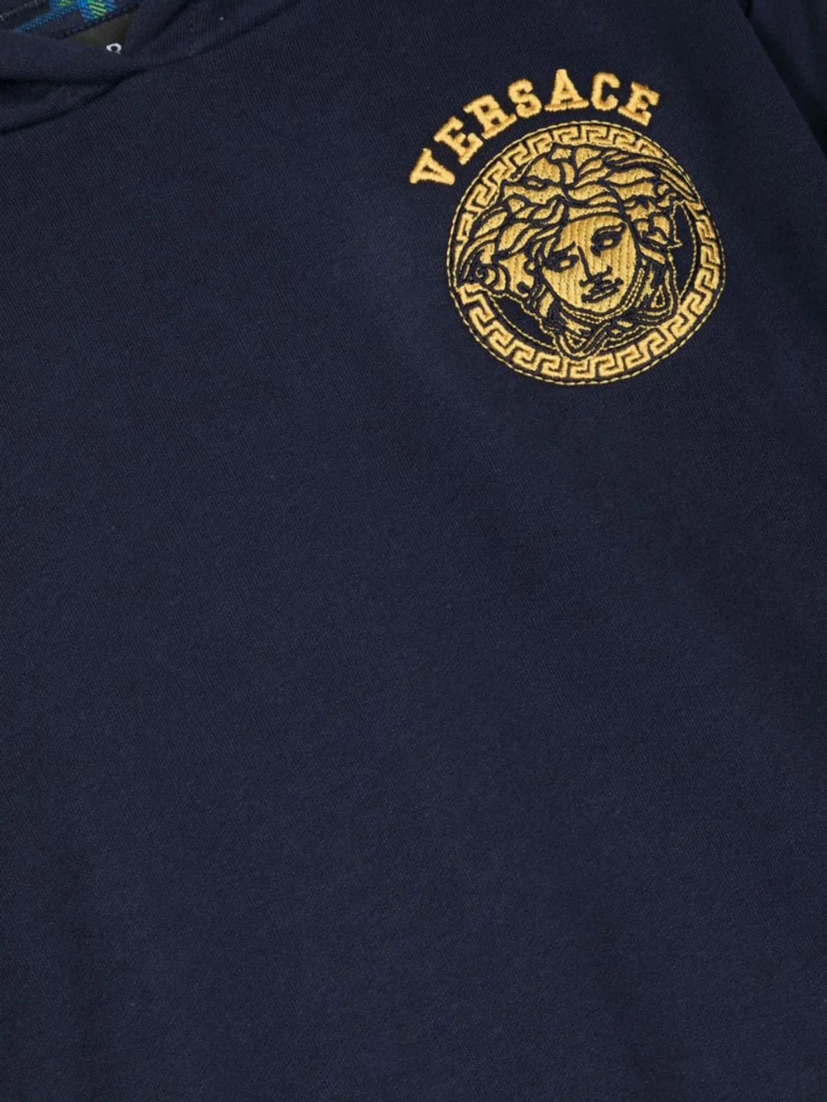 Versace Jellyfish Sweatshirt Inside Tartan