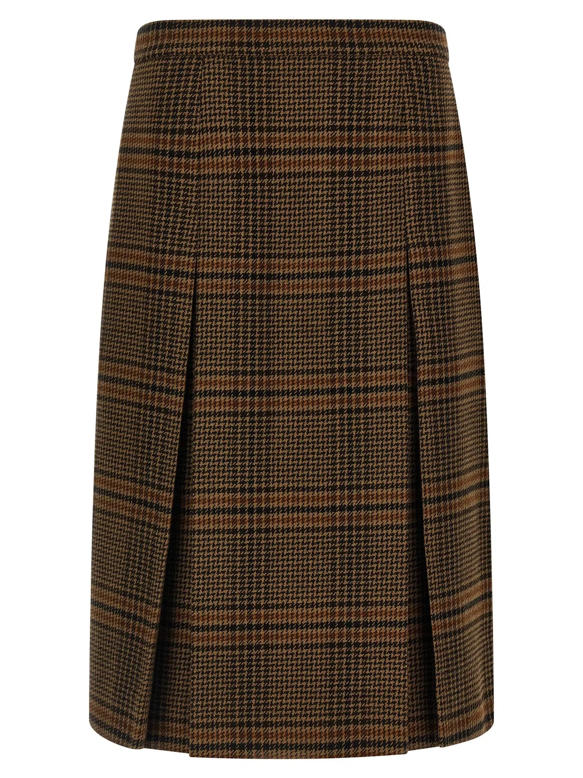 Saint Laurent Prince Of Wales Skirt