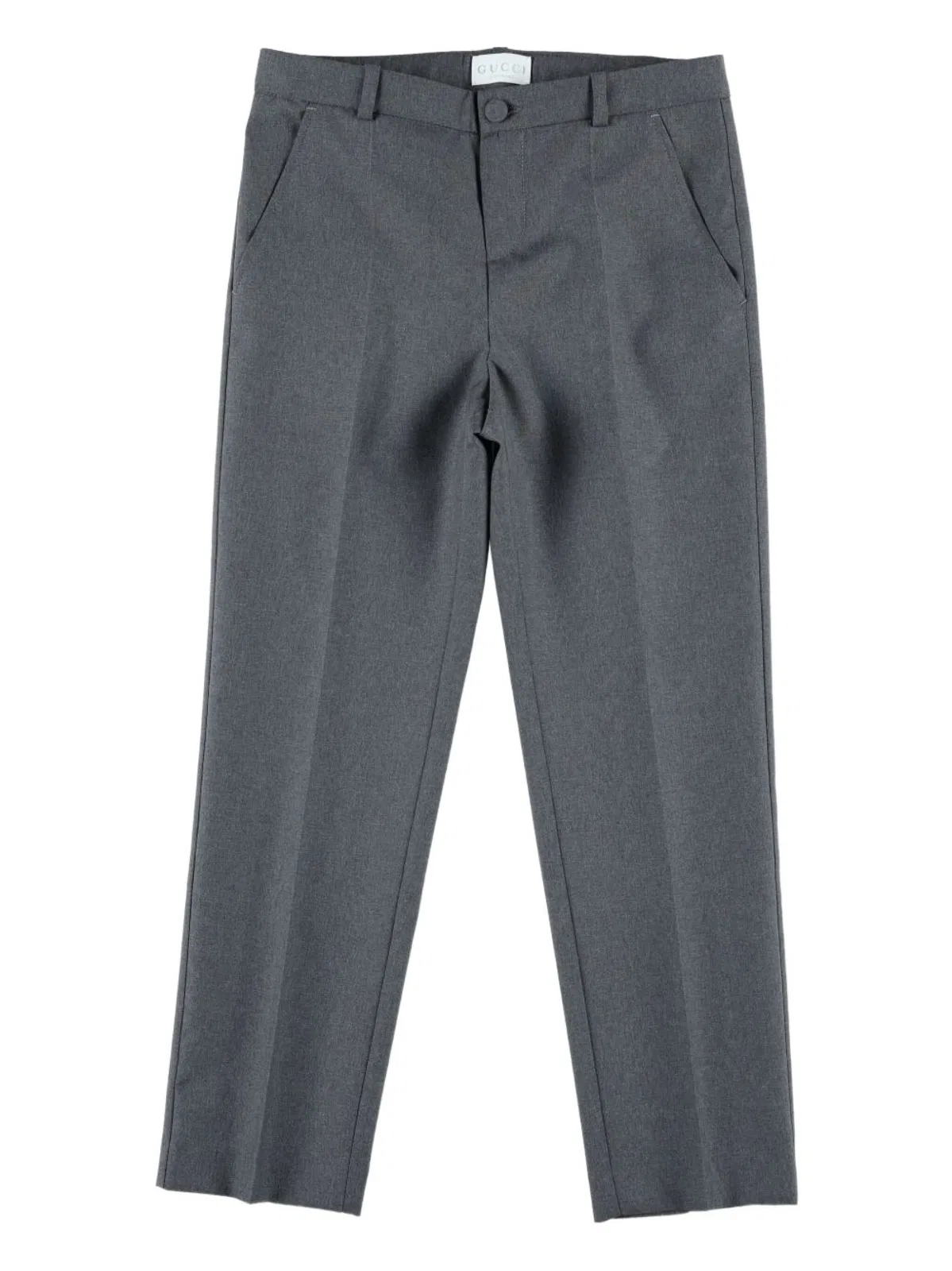 Gucci Kids Gucci Kids Trousers In Grey.