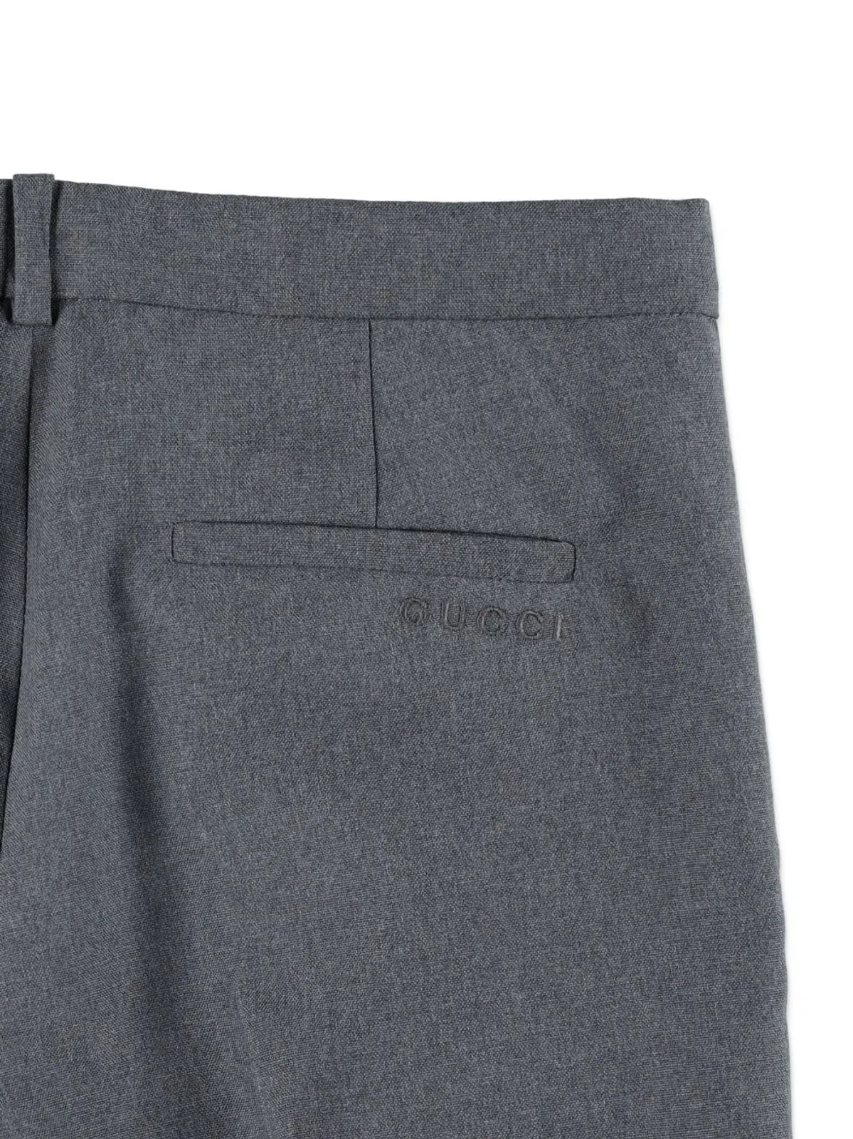 Gucci Kids Gucci Kids Trousers In Grey.
