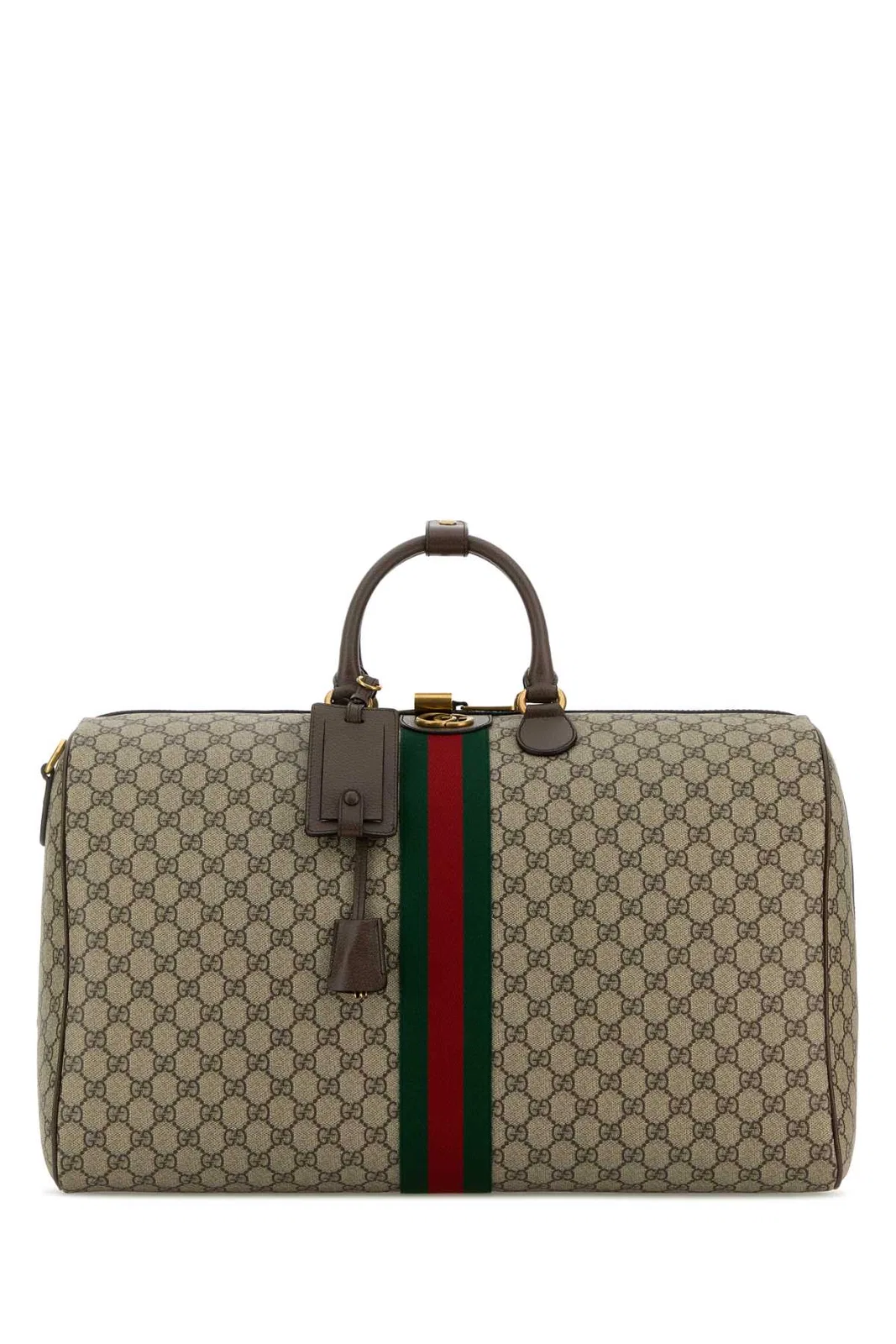 Gucci Printed Canvas Large Gucci Savoy Travel 