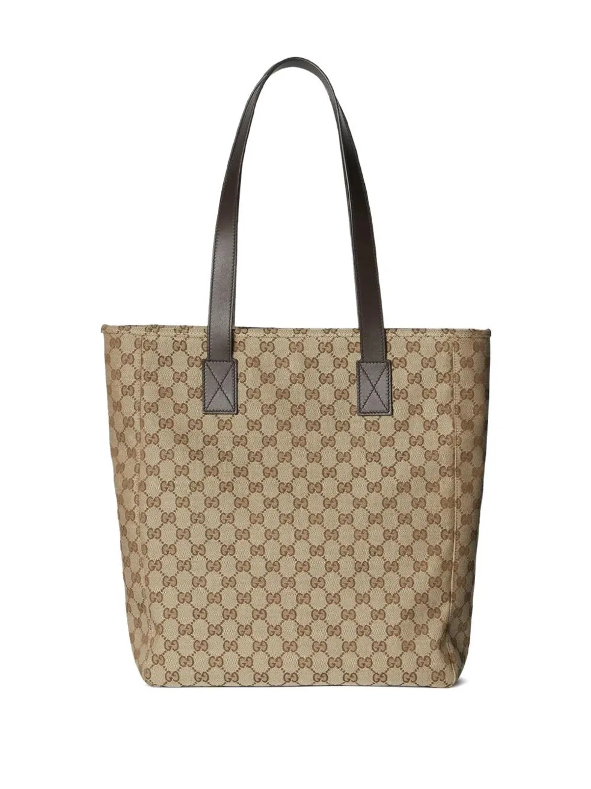 Gucci Men Brown Canvas Bag