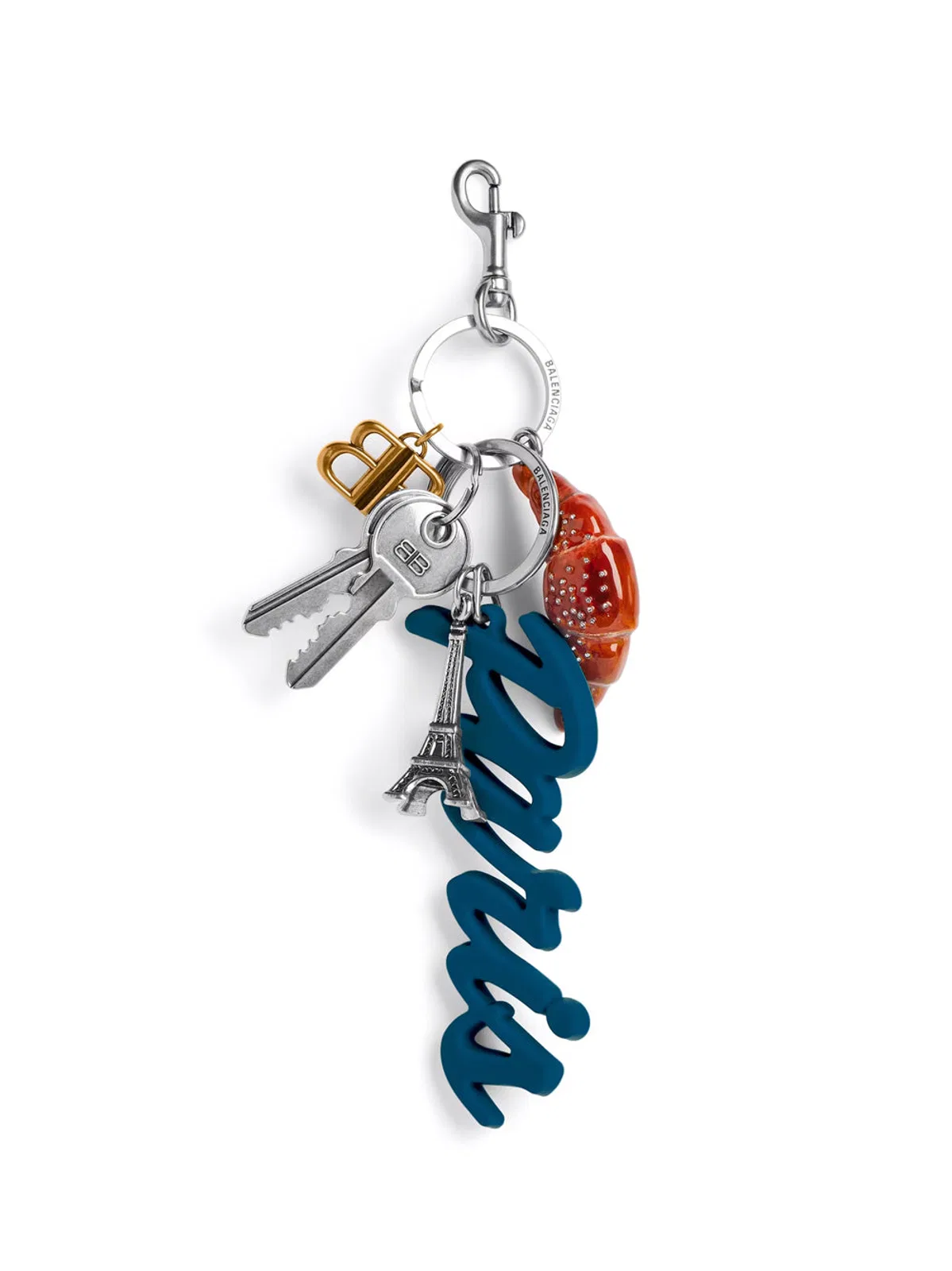 Balenciaga Paris Charm Keychain